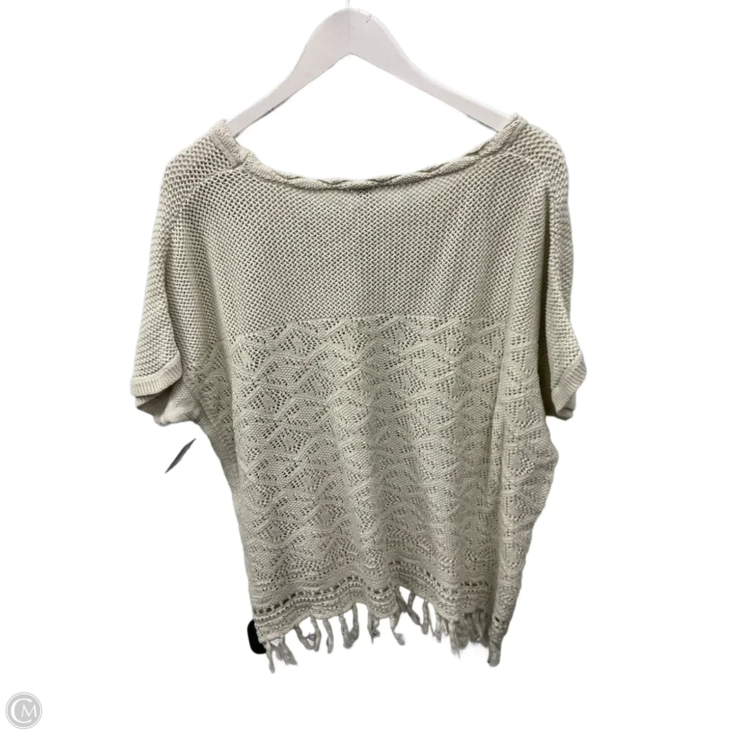 Top Short Sleeve By Torrid In Beige, Size: 2x