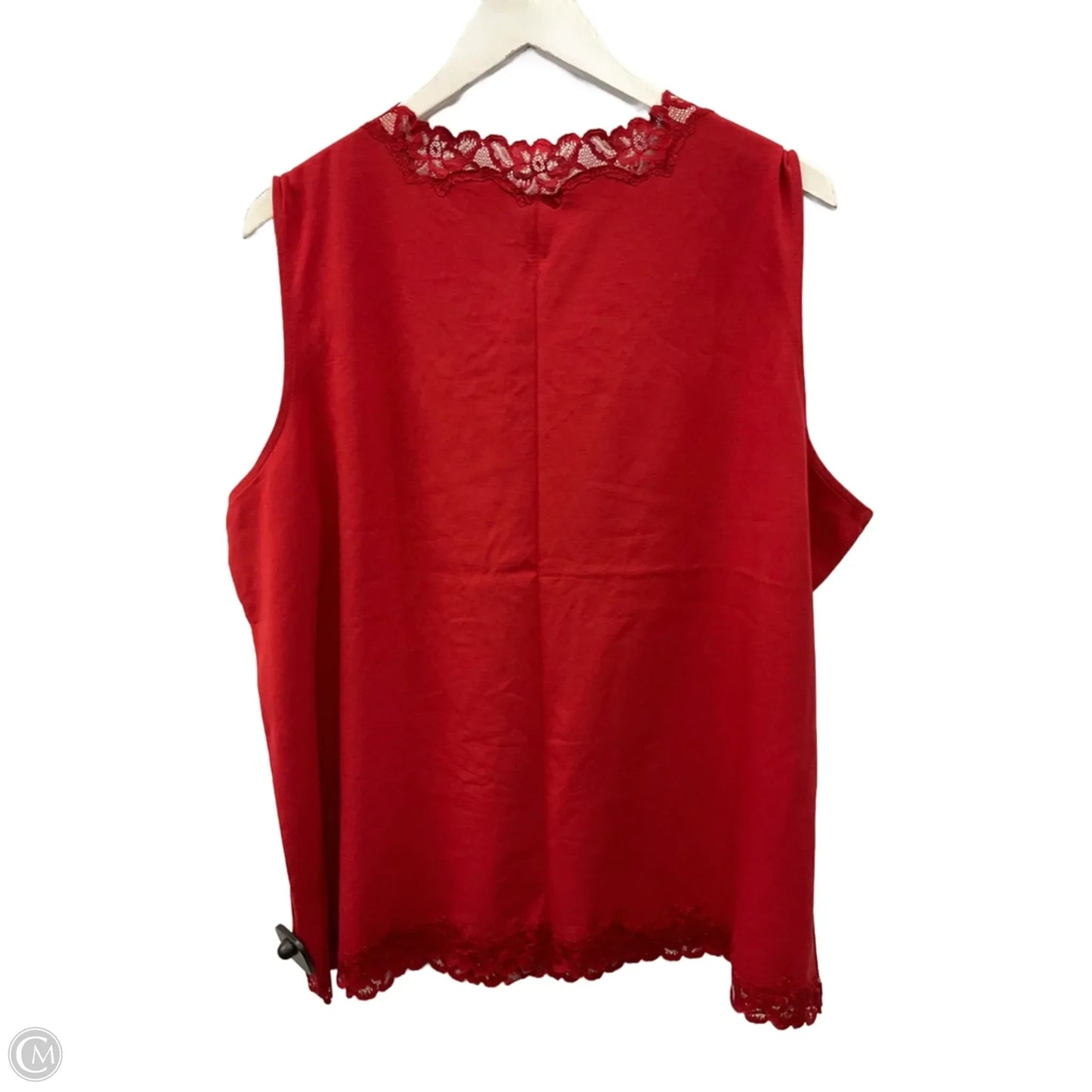 Tank Top By Coldwater Creek In Red, Size: 3x
