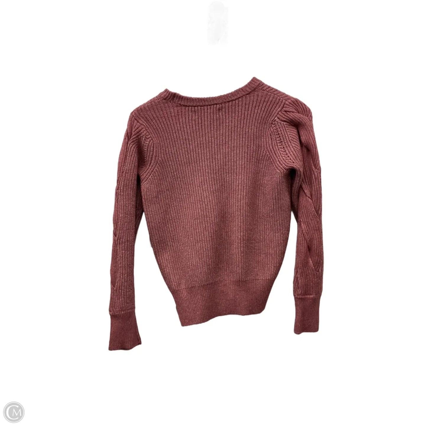 Sweater By Liz Claiborne In Mauve, Size: S