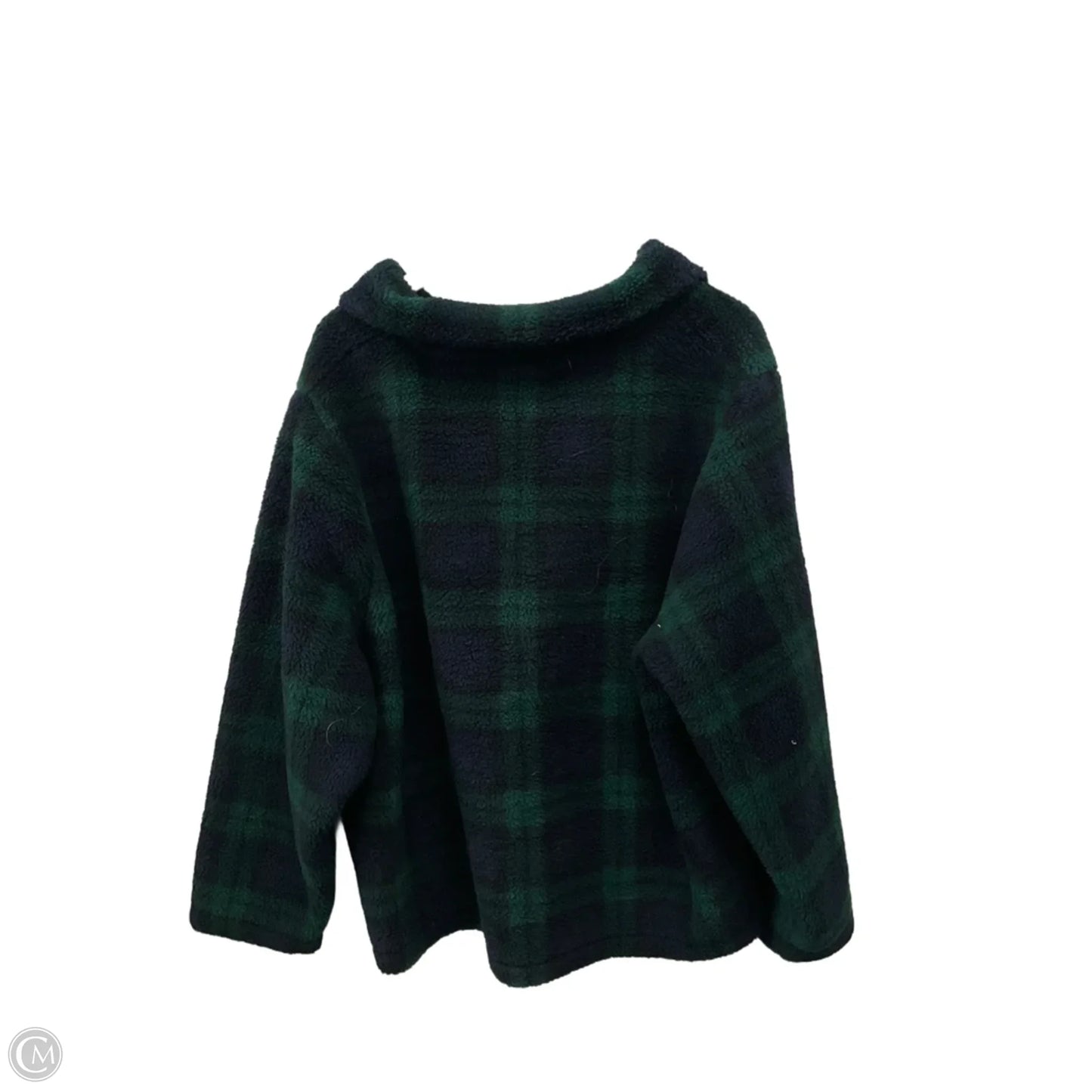 Athletic Fleece By J. Crew In Blue & Green, Size: 3x