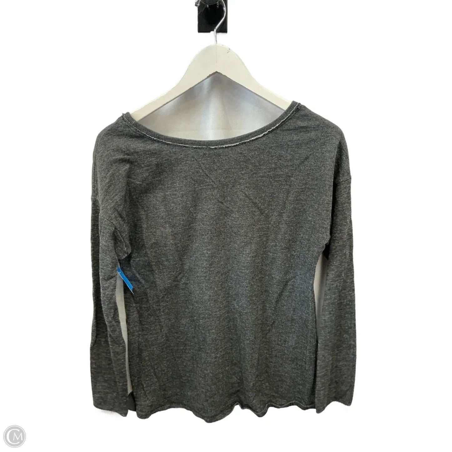 Top Long Sleeve By Aerie In Grey, Size: S