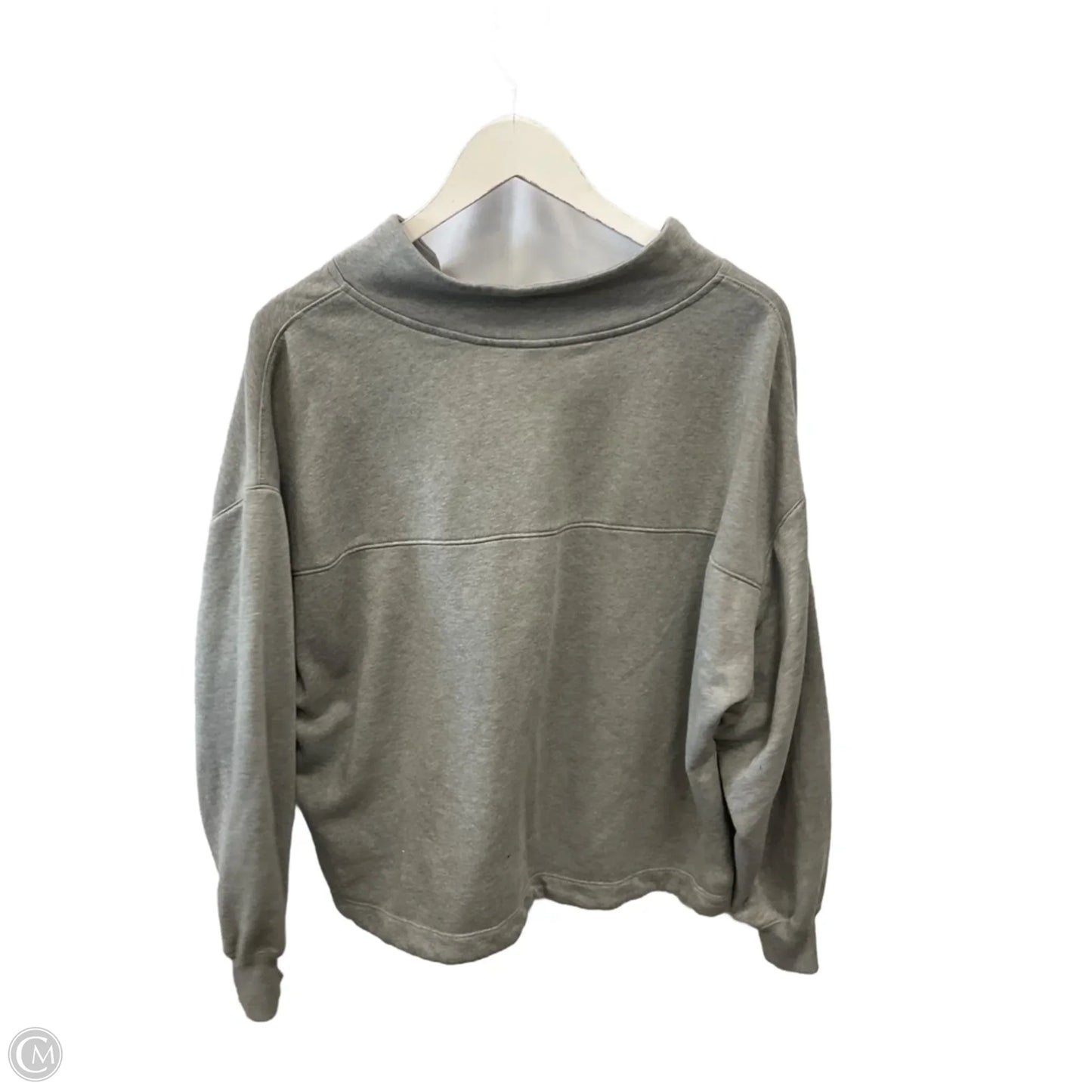 Top Long Sleeve By Old Navy In Grey, Size: L