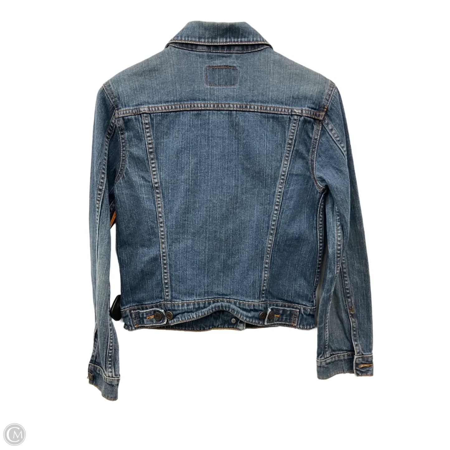 Jacket Denim By Levis In Blue Denim, Size: M