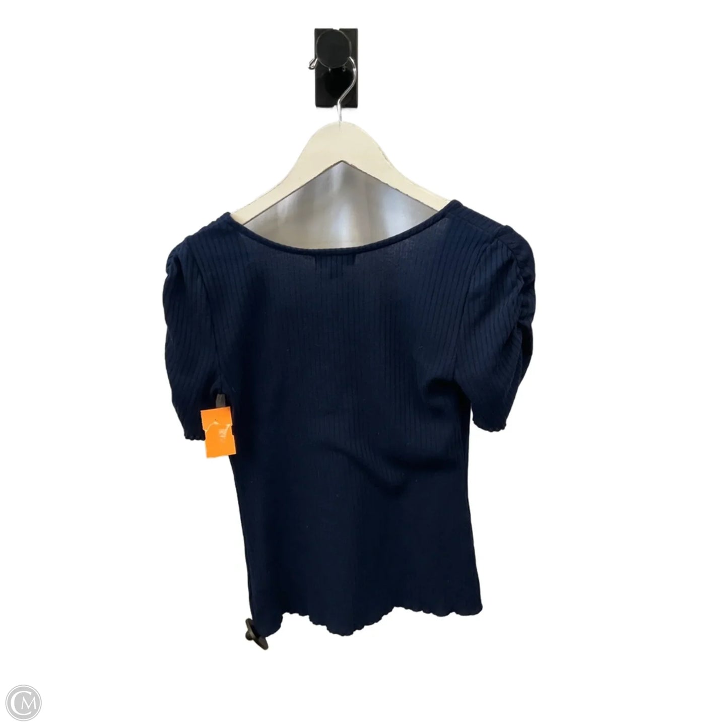 Top Short Sleeve By Ana In Blue, Size: Xs
