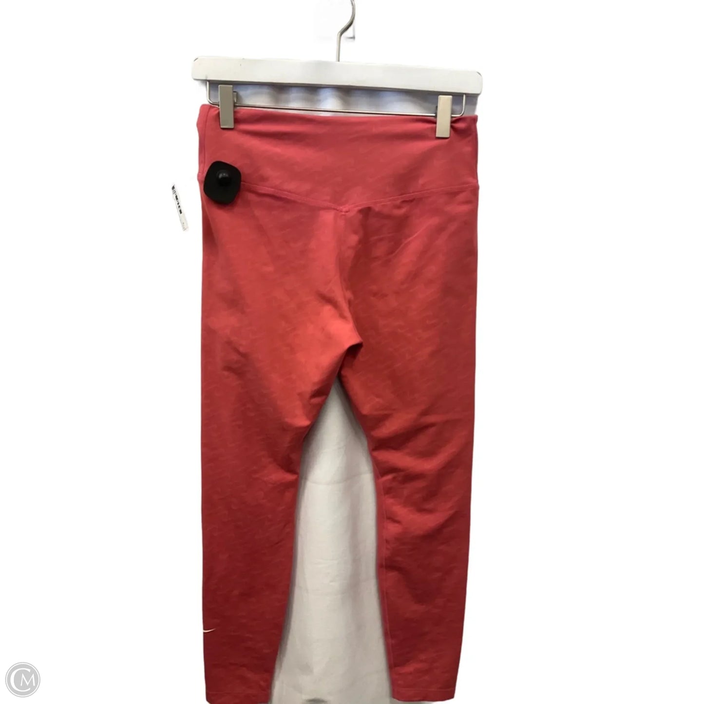 Athletic Leggings By Nike Apparel In Pink, Size: M