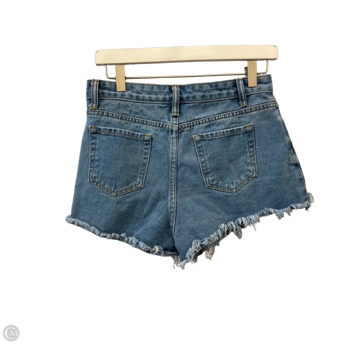 Shorts By Shein In Blue Denim, Size: S