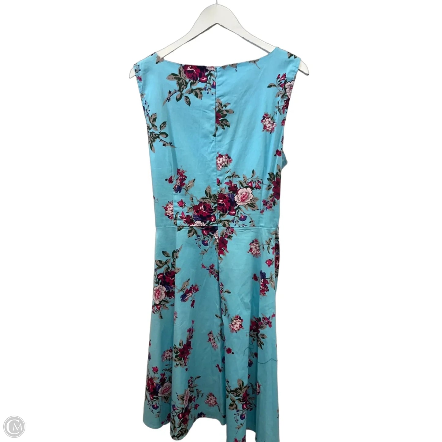 Dress Casual Short By Clothes Mentor In Blue, Size: 2x