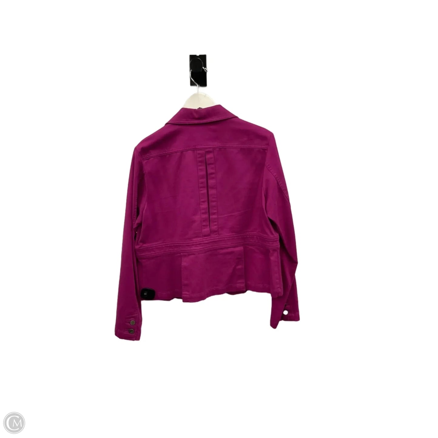 Blazer By Clothes Mentor In Purple, Size: Xl