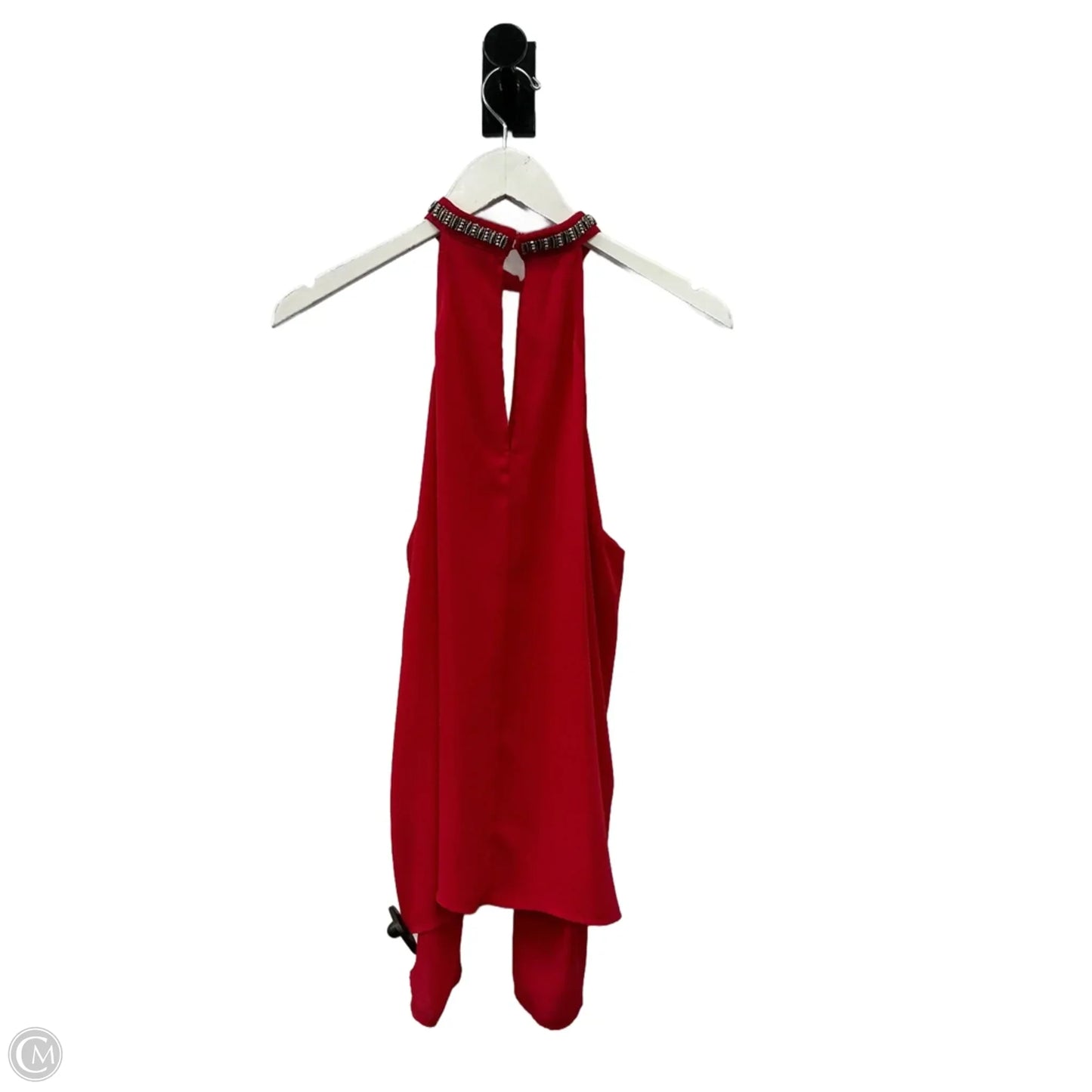Top Sleeveless By Bold Elements In Red, Size: M
