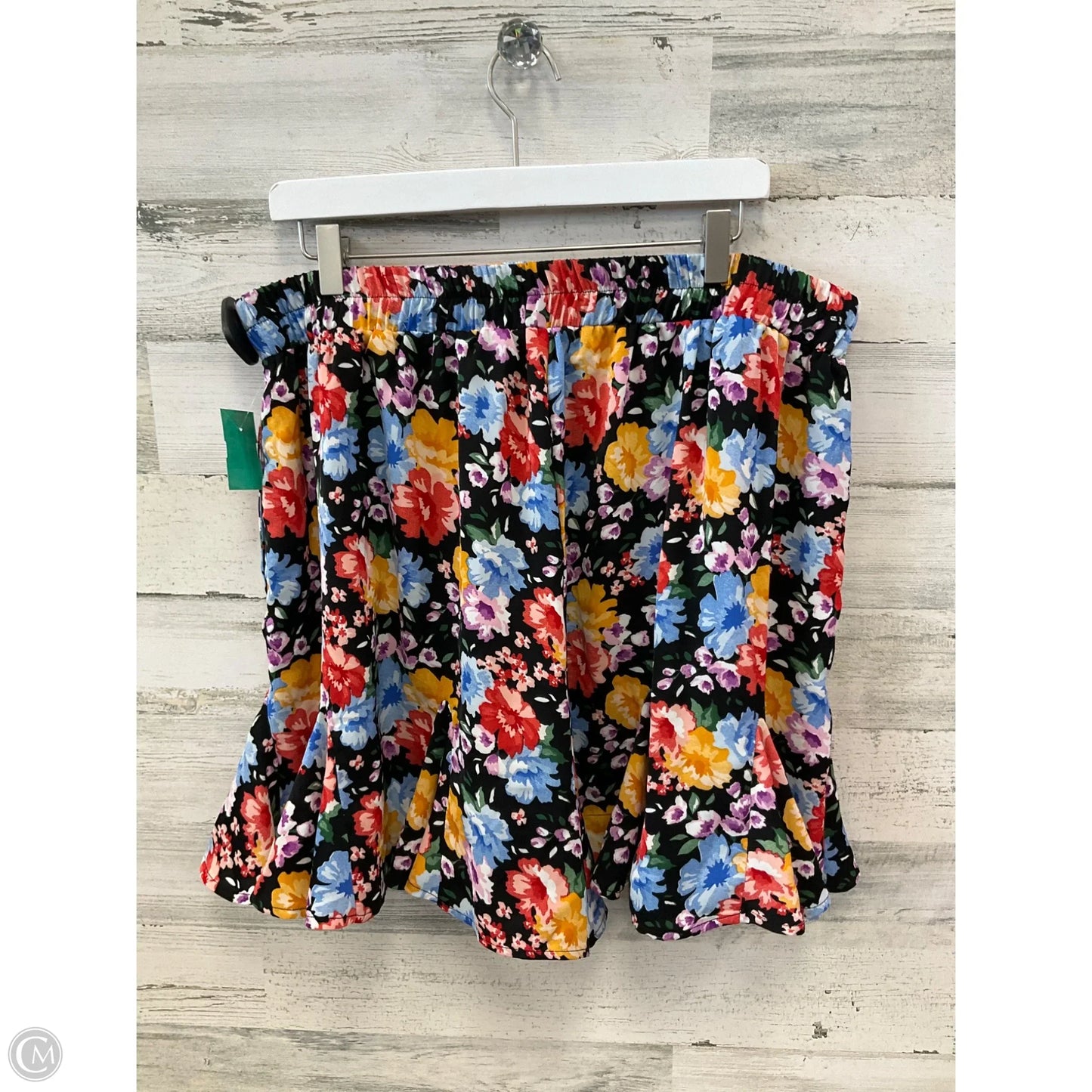 Shorts By Cotton Bleu In Floral Print, Size: 3x