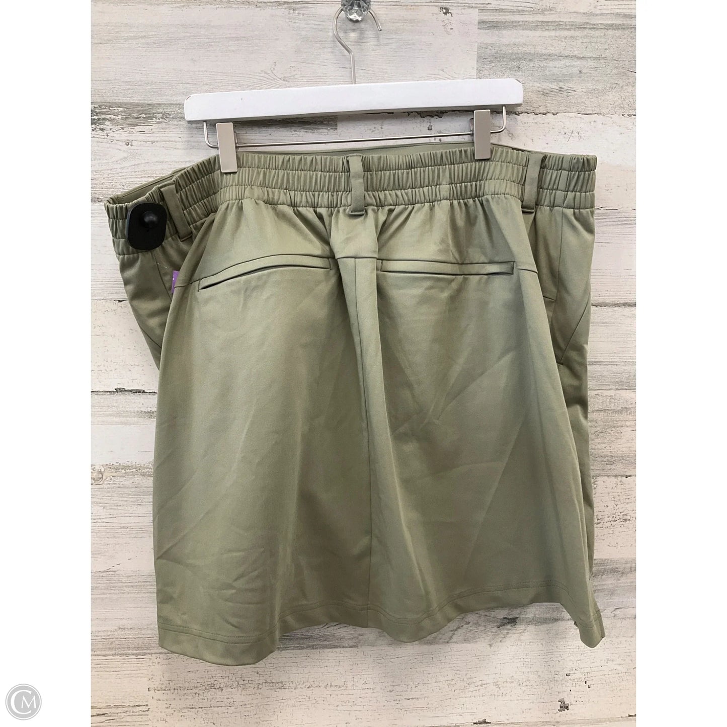Skort By Lands End In Green, Size: 2x