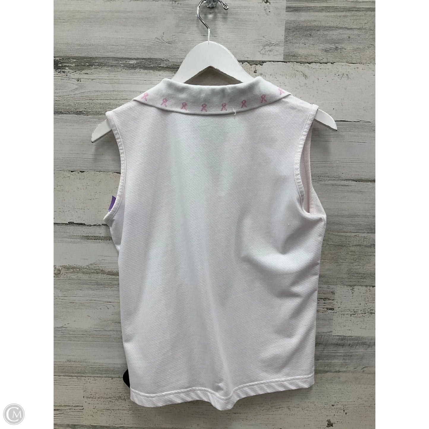 Athletic Tank Top By Coral Bay In White, Size: S