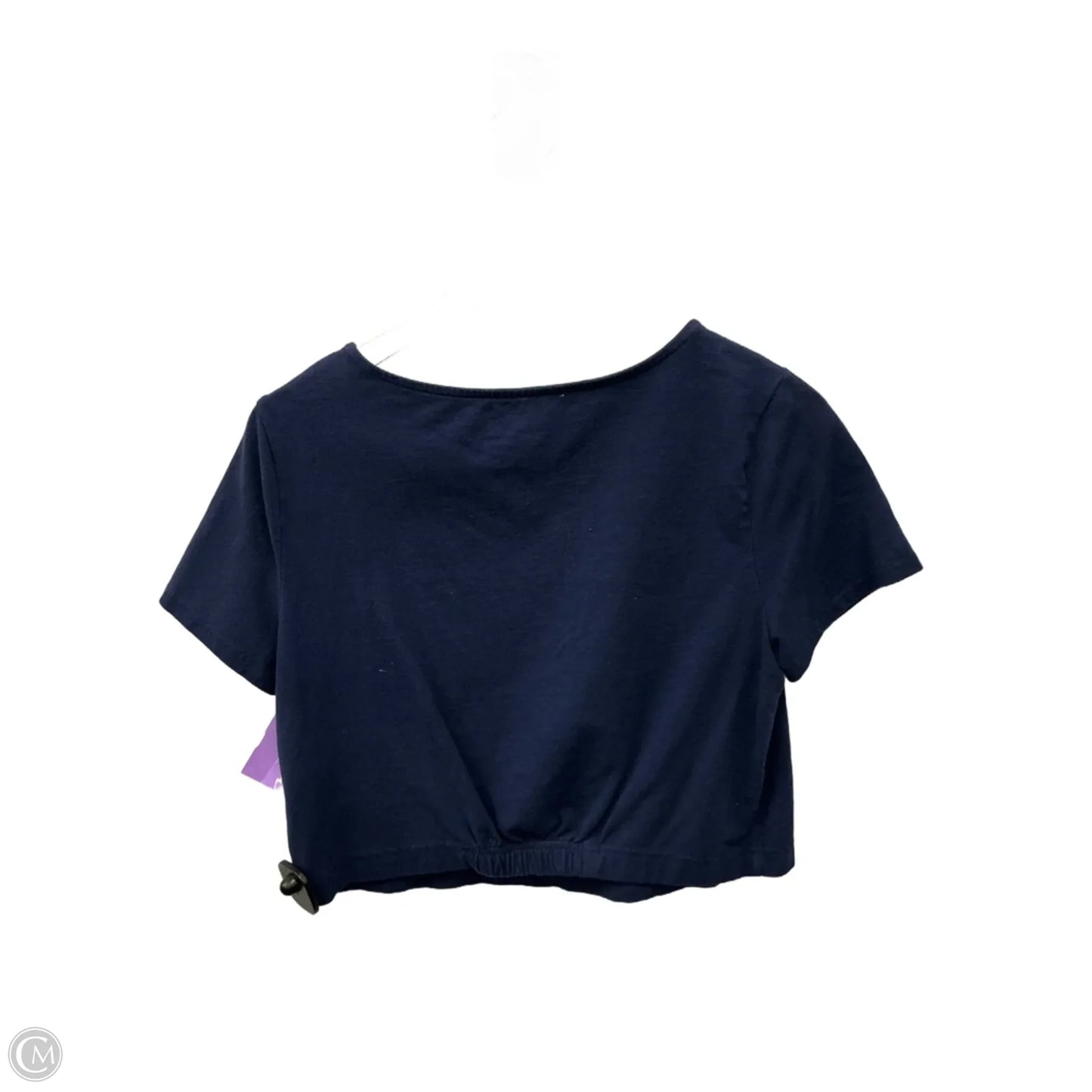 Top Short Sleeve Basic By Ingrid & Isabel In Navy, Size: M