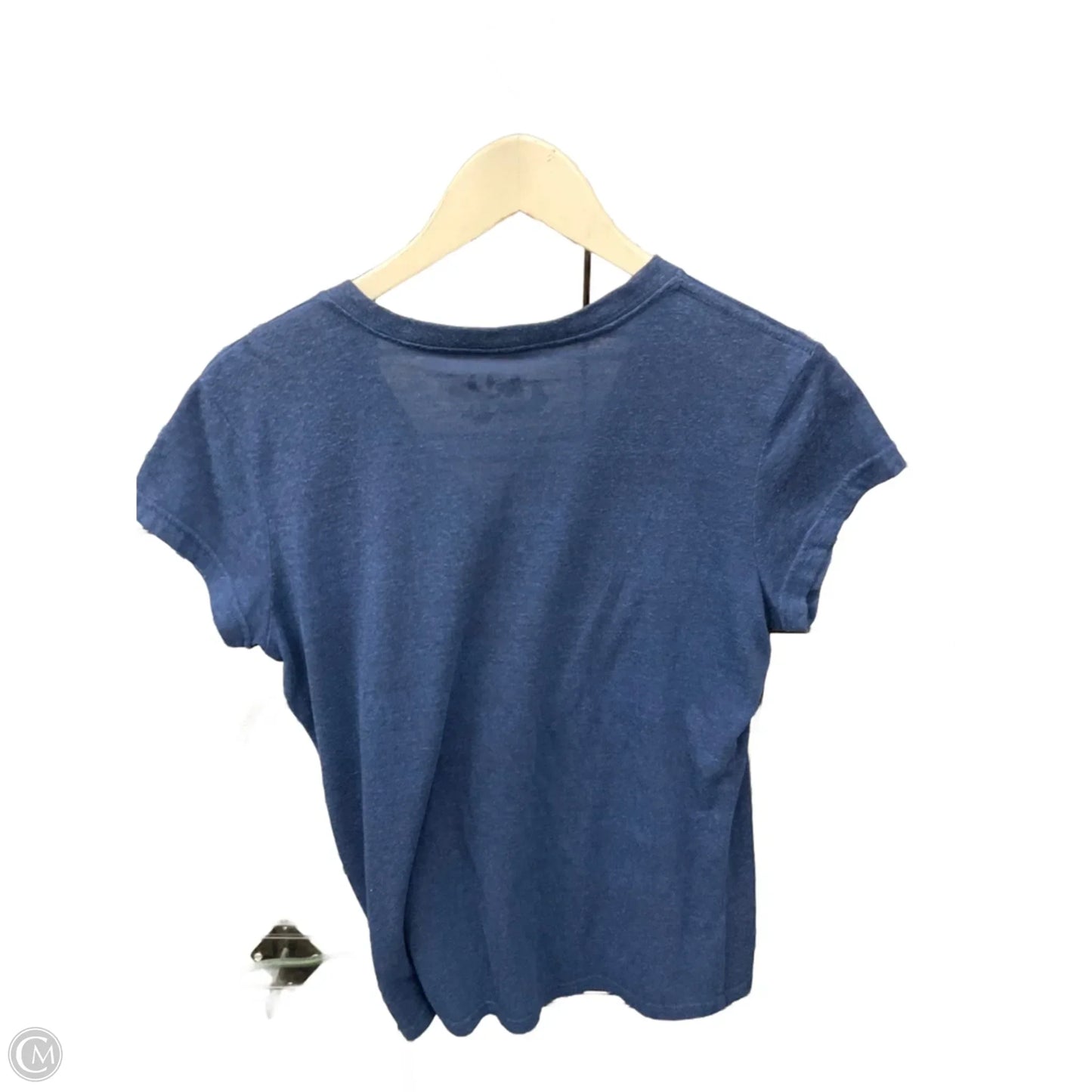 Top Short Sleeve By Clothes Mentor In Blue, Size: Xl