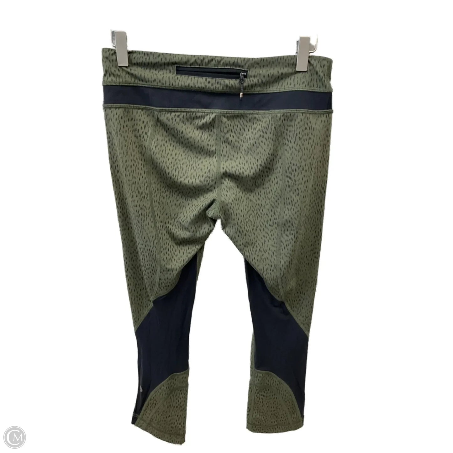 Athletic Leggings Capris By Lululemon In Green, Size: 6