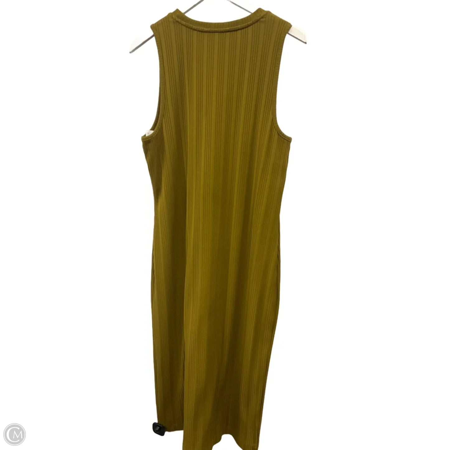 Dress Casual Midi By Nine West In Gold, Size: Xxl