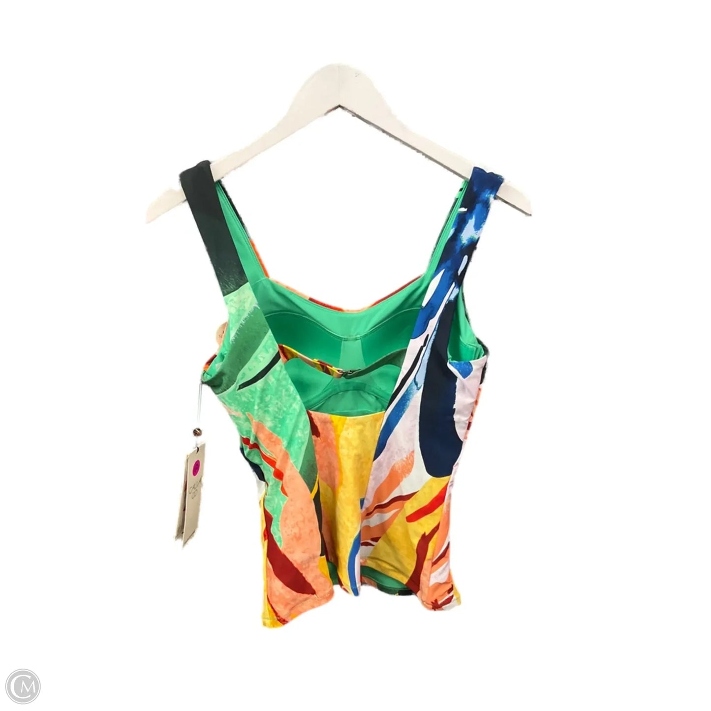 Swimsuit Top By Calia In Multi-colored, Size: M