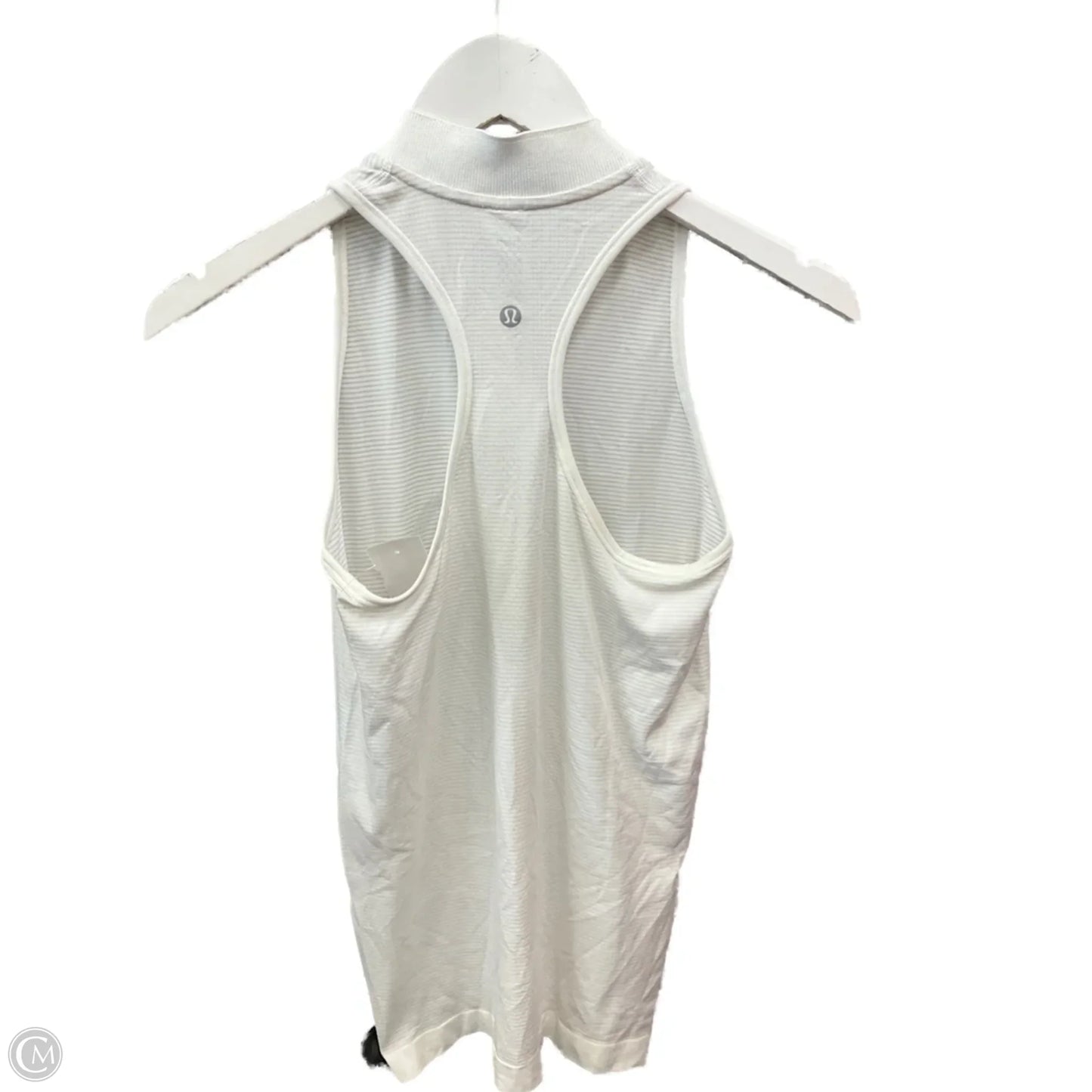 Athletic Tank Top By Lululemon In White, Size: 4