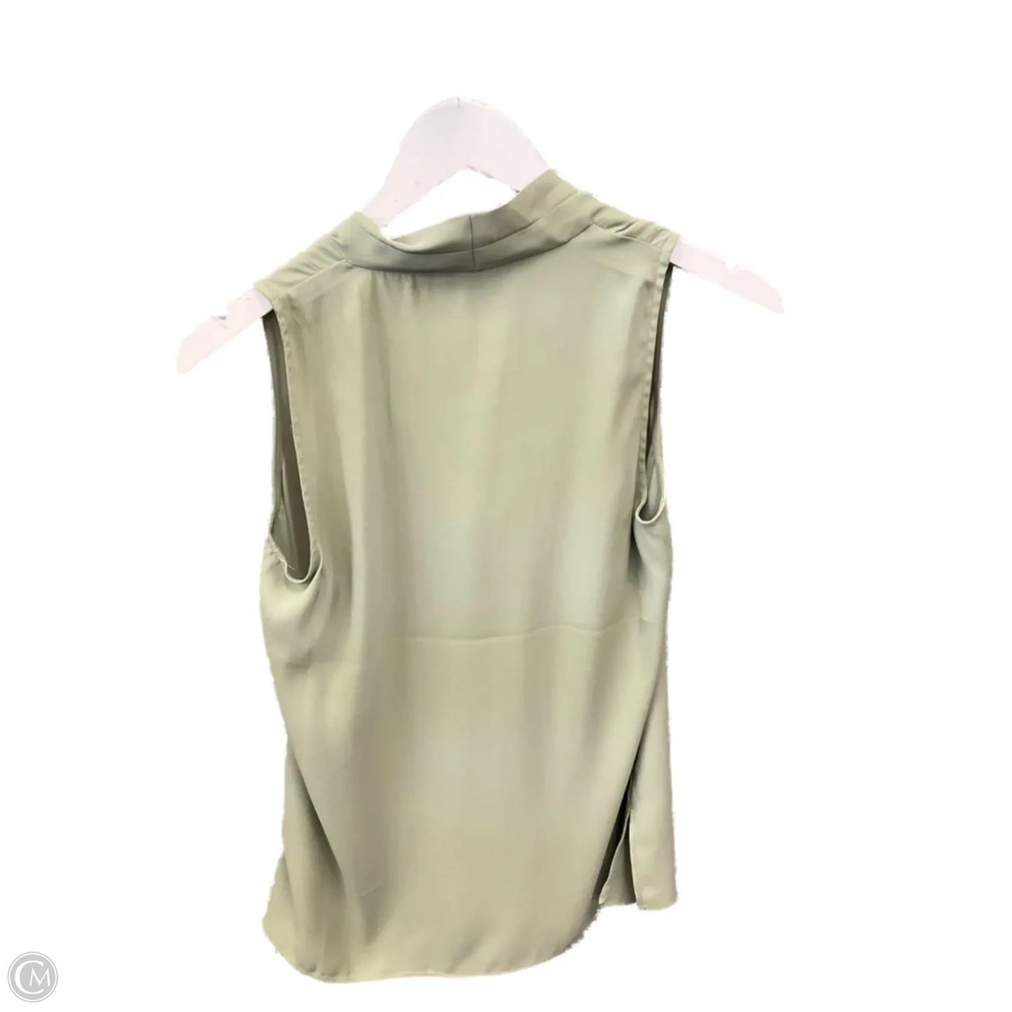 Blouse Sleeveless By White House Black Market In Green, Size: Xxs