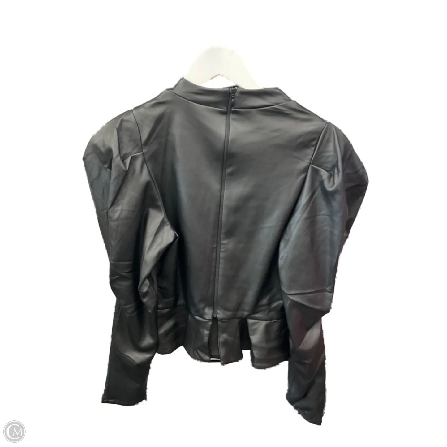 Top Long Sleeve By Express In Black, Size: S