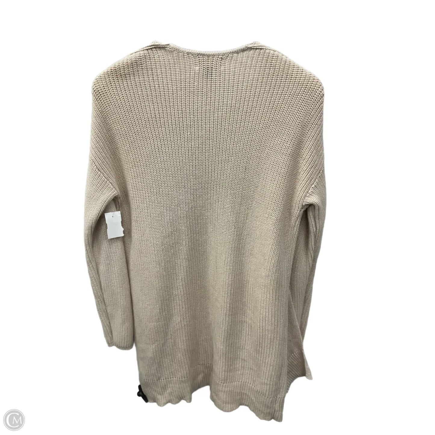 Sweater Cardigan By Universal Thread In Beige, Size: S