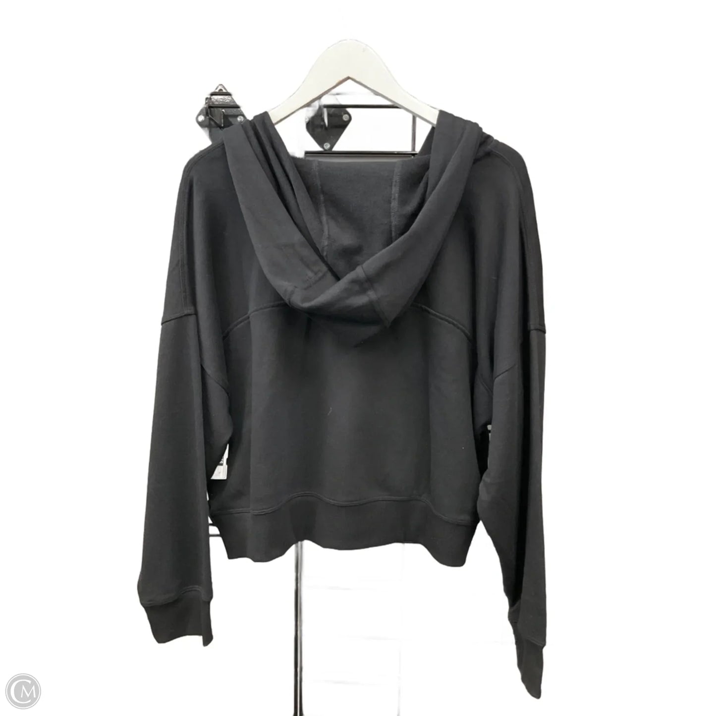 Athletic Jacket By Dkny In Black, Size: Xl