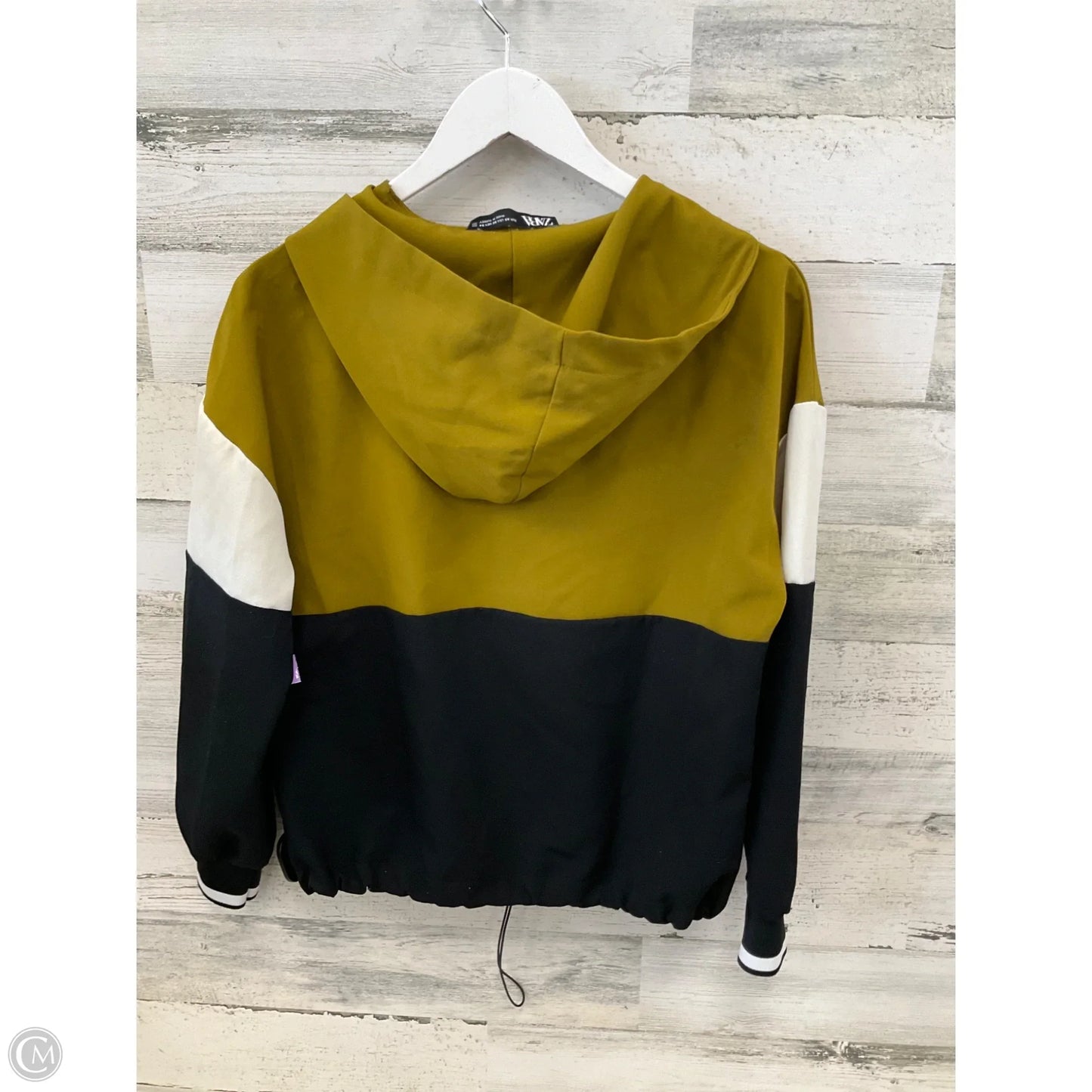 Jacket Other By Zara In Black & Gold, Size: Xs