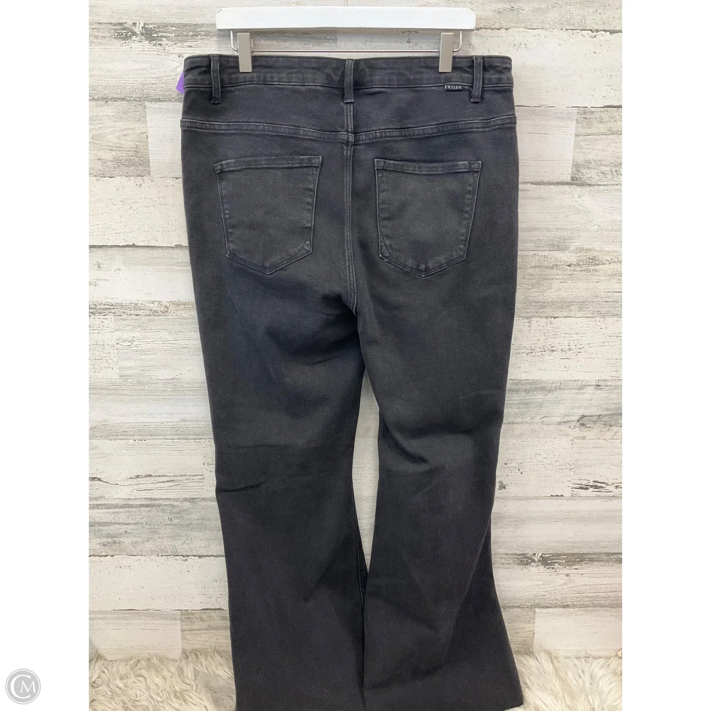 Jeans Flared By Risen In Black, Size: 20