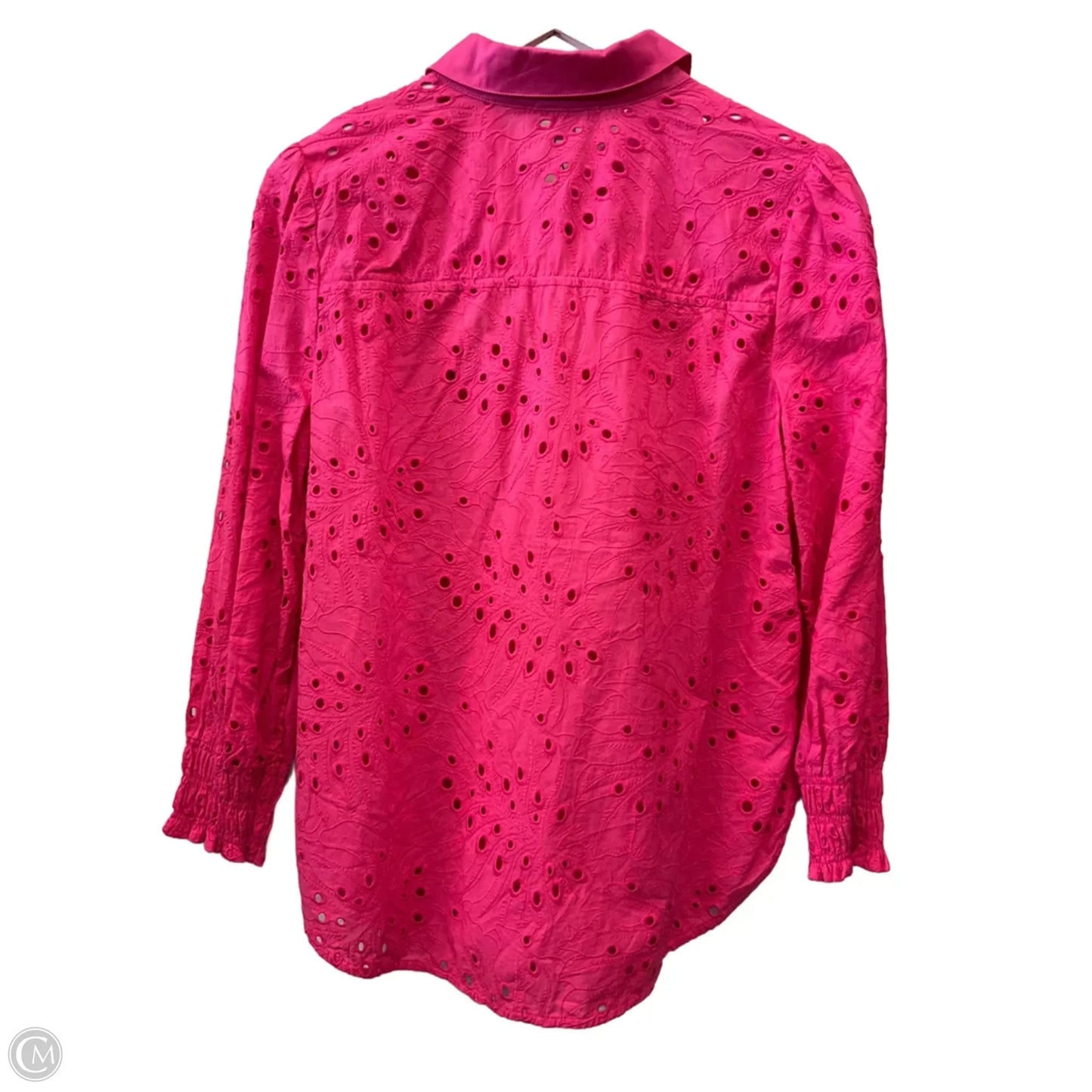 Top Long Sleeve By Chicos In Pink, Size: 4