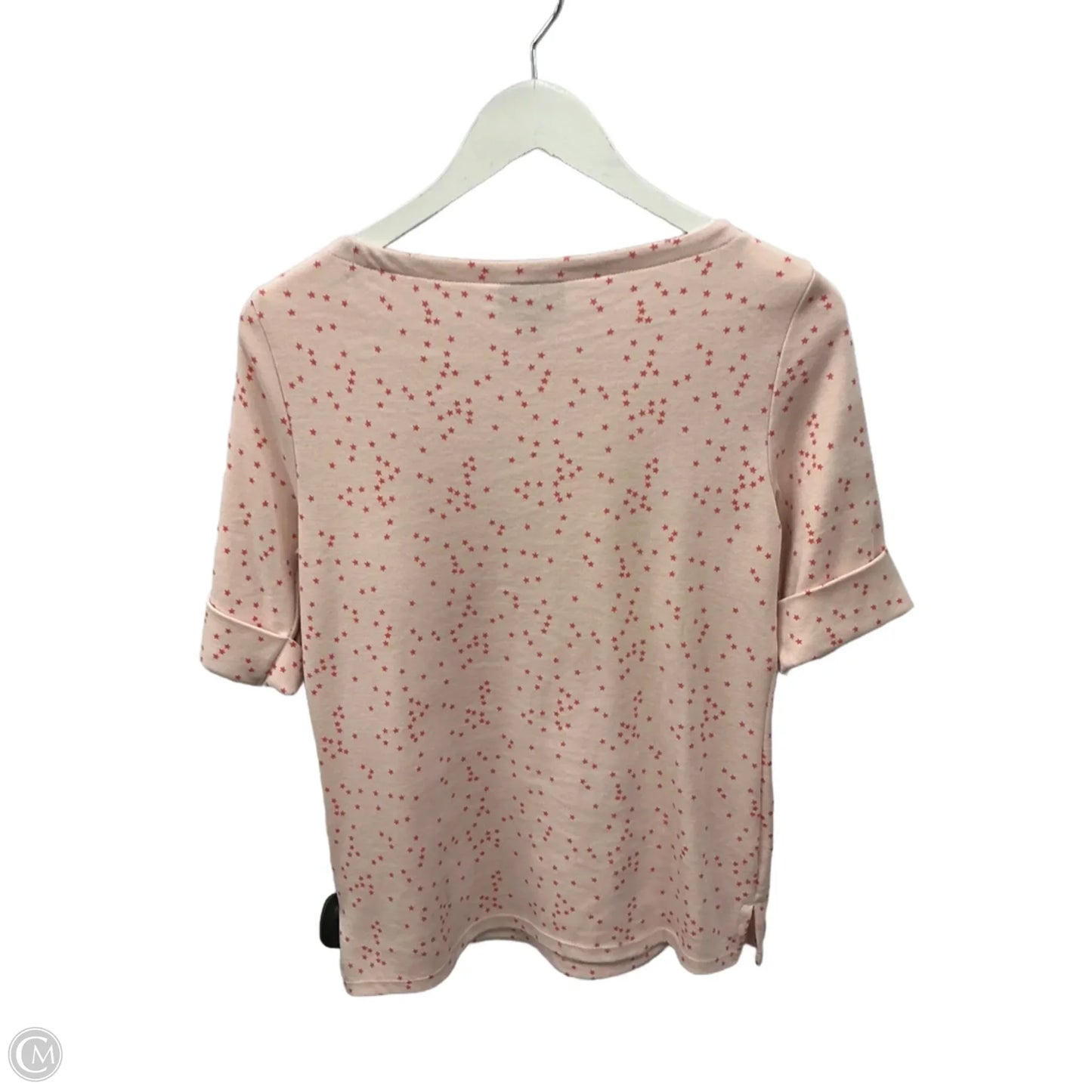 Top Short Sleeve By Style And Company In Pink, Size: S