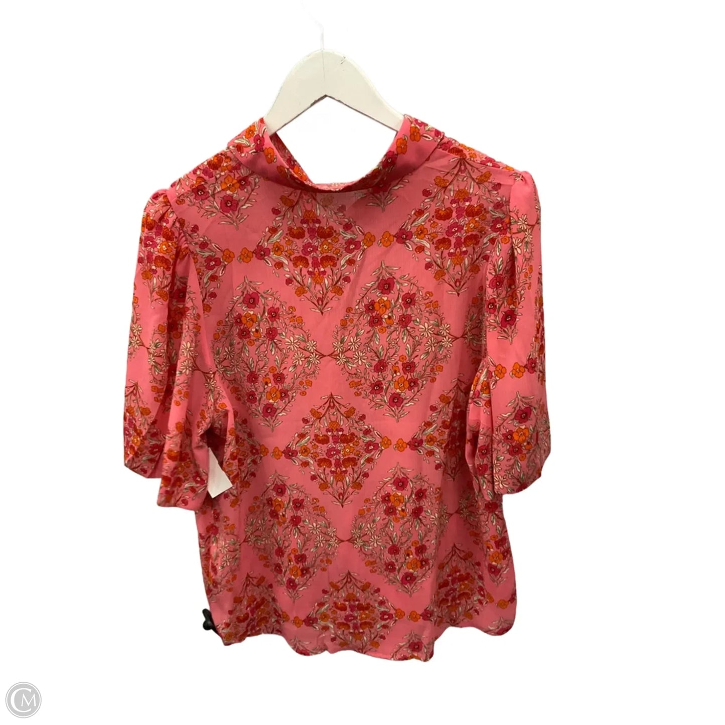 Top Short Sleeve By Clothes Mentor In Pink, Size: M