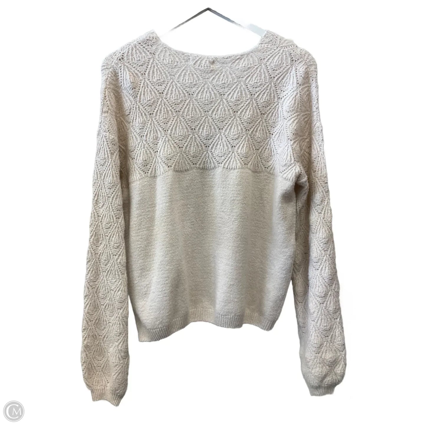 Sweater By Maurices In Ivory, Size: S
