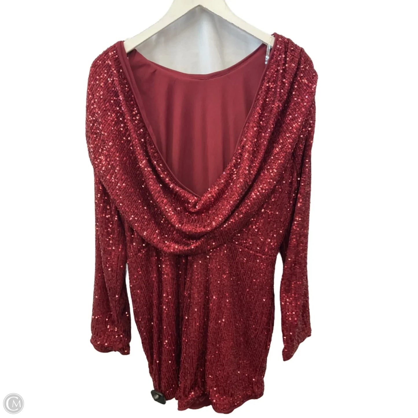 Romper By Fashion Nova In Red, Size: 1x