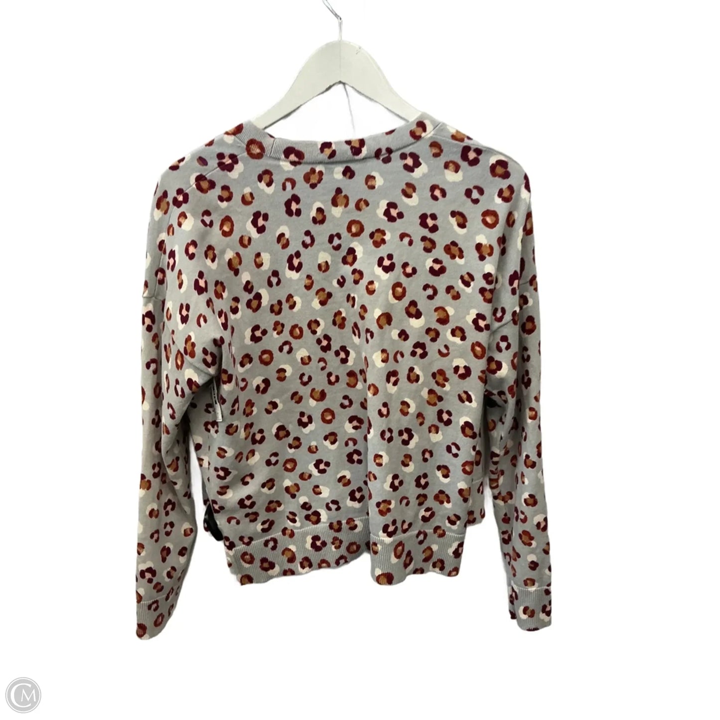 Cardigan By Ann Taylor In Animal Print, Size: M