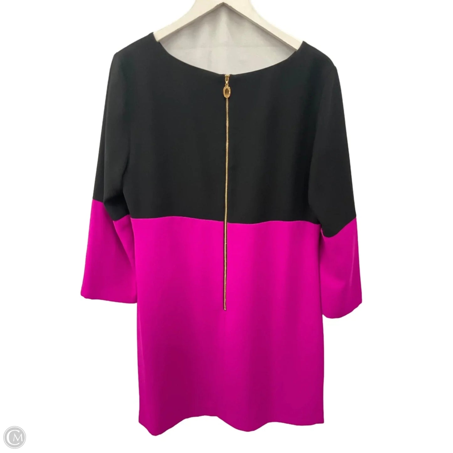 Dress Casual Short By Ivanka Trump In Black & Pink, Size: S