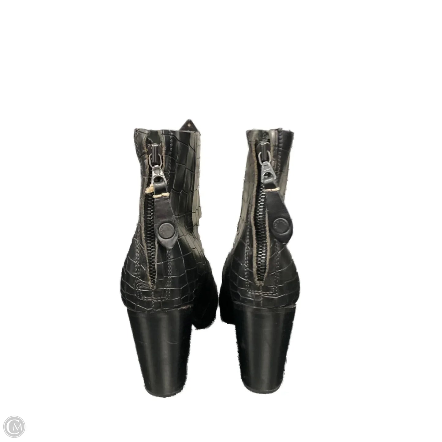 Boots Ankle Heels By Rag And Bone In Black, Size: 6.5