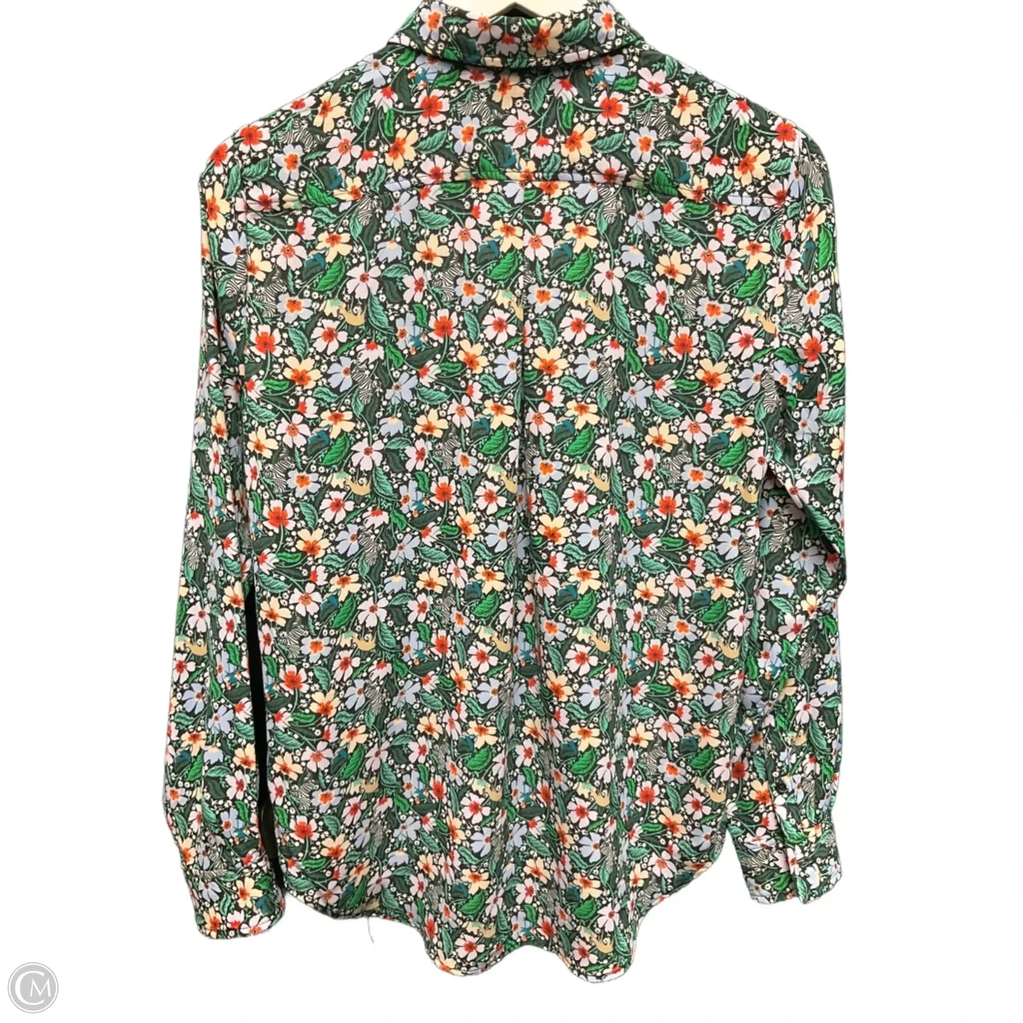 Top Long Sleeve By On 34th In Green, Size: Xs