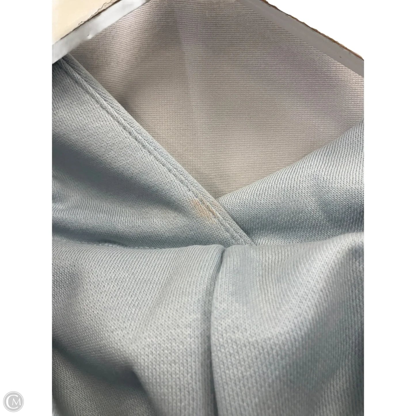 Athletic Sweatshirt Hoodie By Reebok In Blue, Size: L