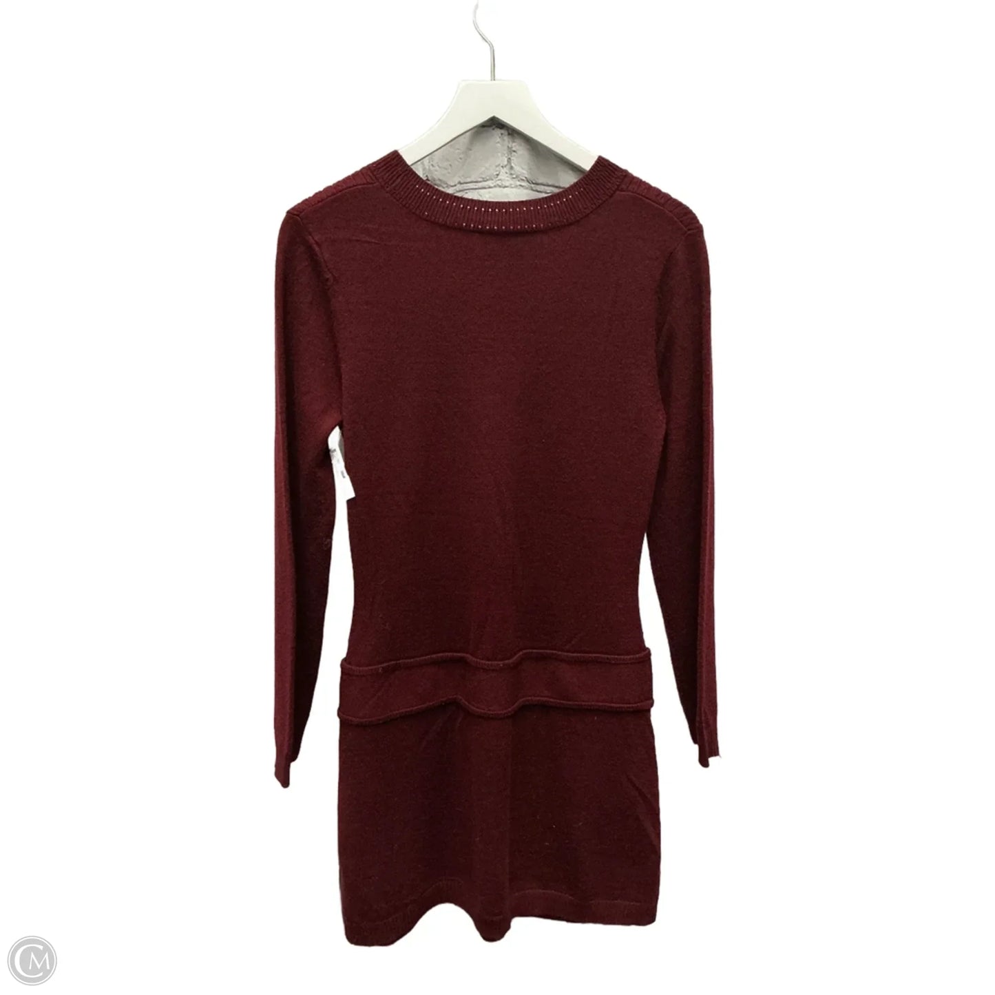 Dress Casual Short By Iz Byer In Maroon, Size: L