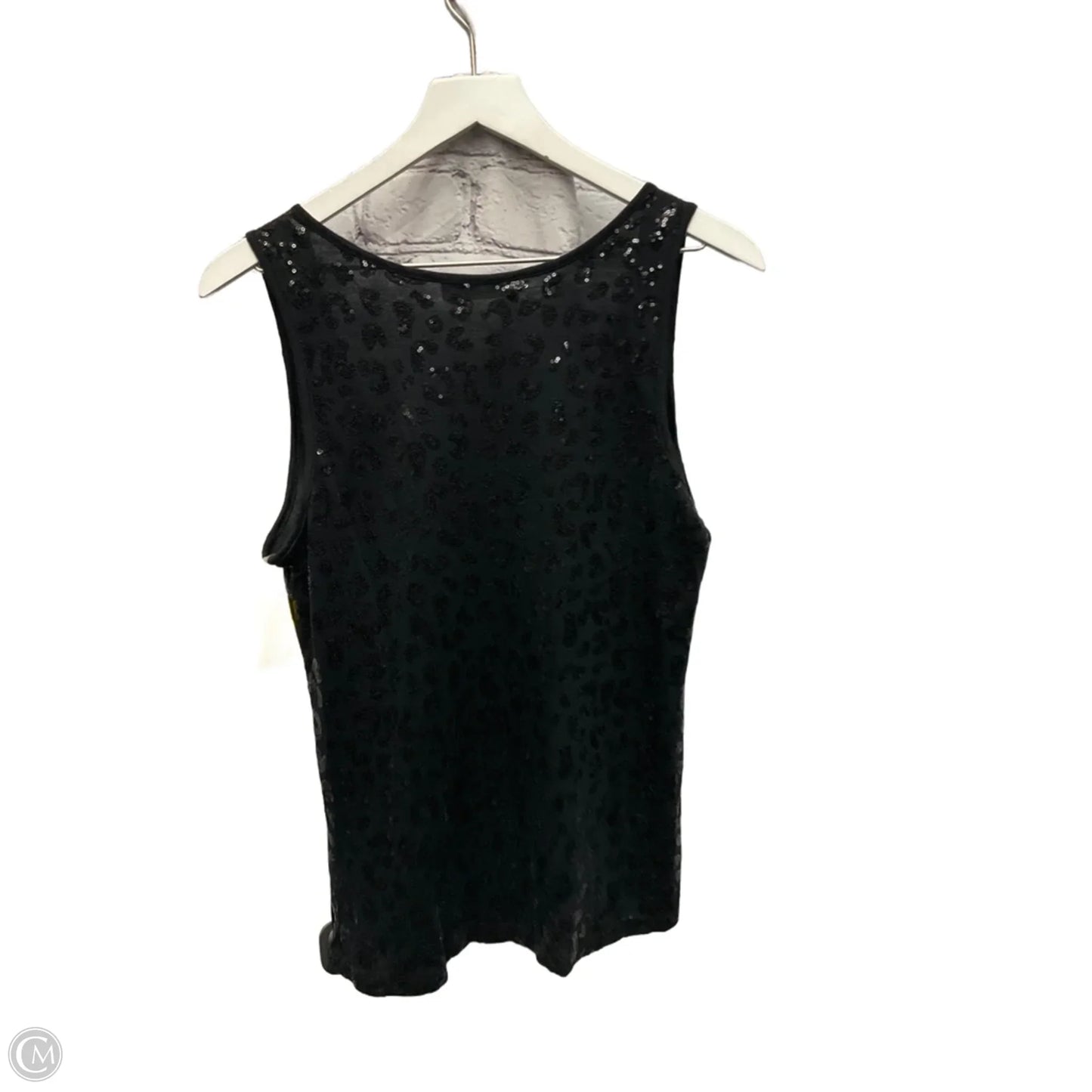 Top Sleeveless By Calvin Klein In Black, Size: S