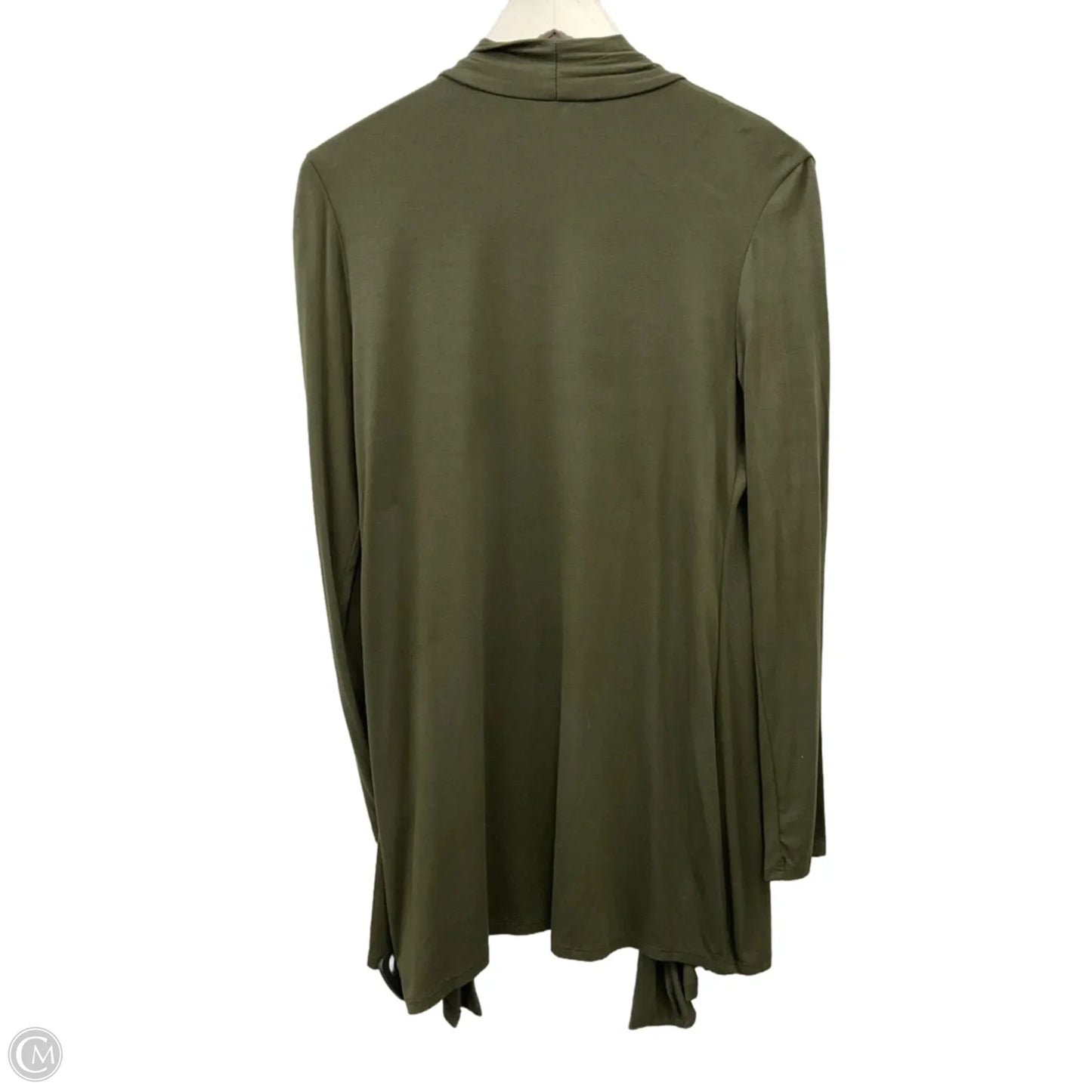 Cardigan By Clothes Mentor In Green, Size: Xl