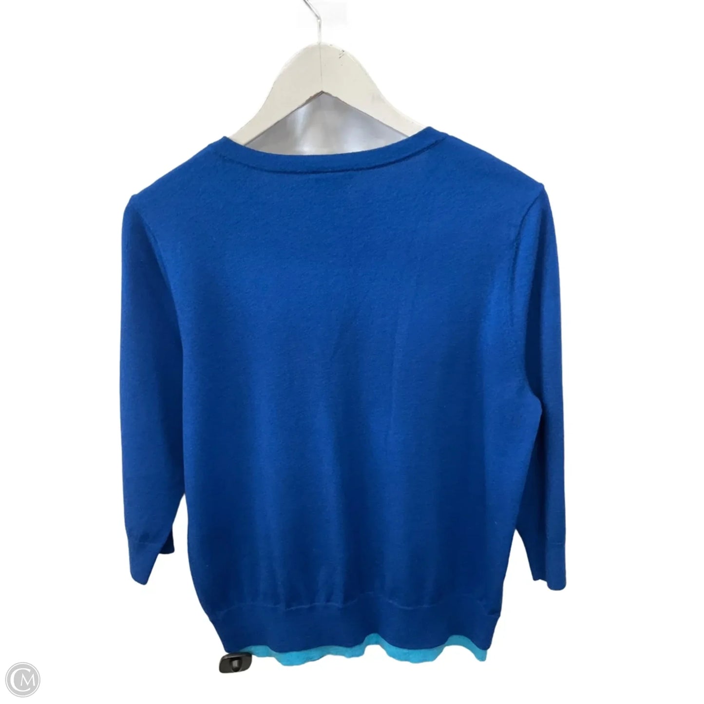 Cardigan By Ann Taylor In Blue, Size: L