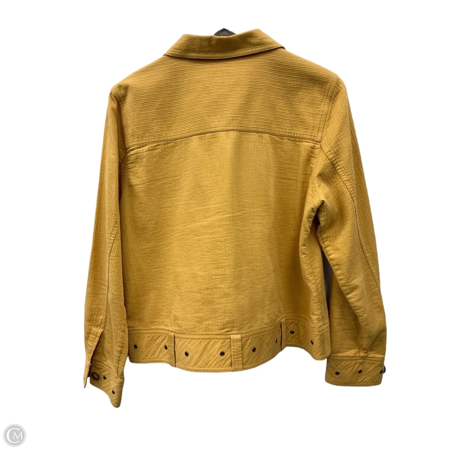 Jacket Other By Christopher And Banks In Gold, Size: L