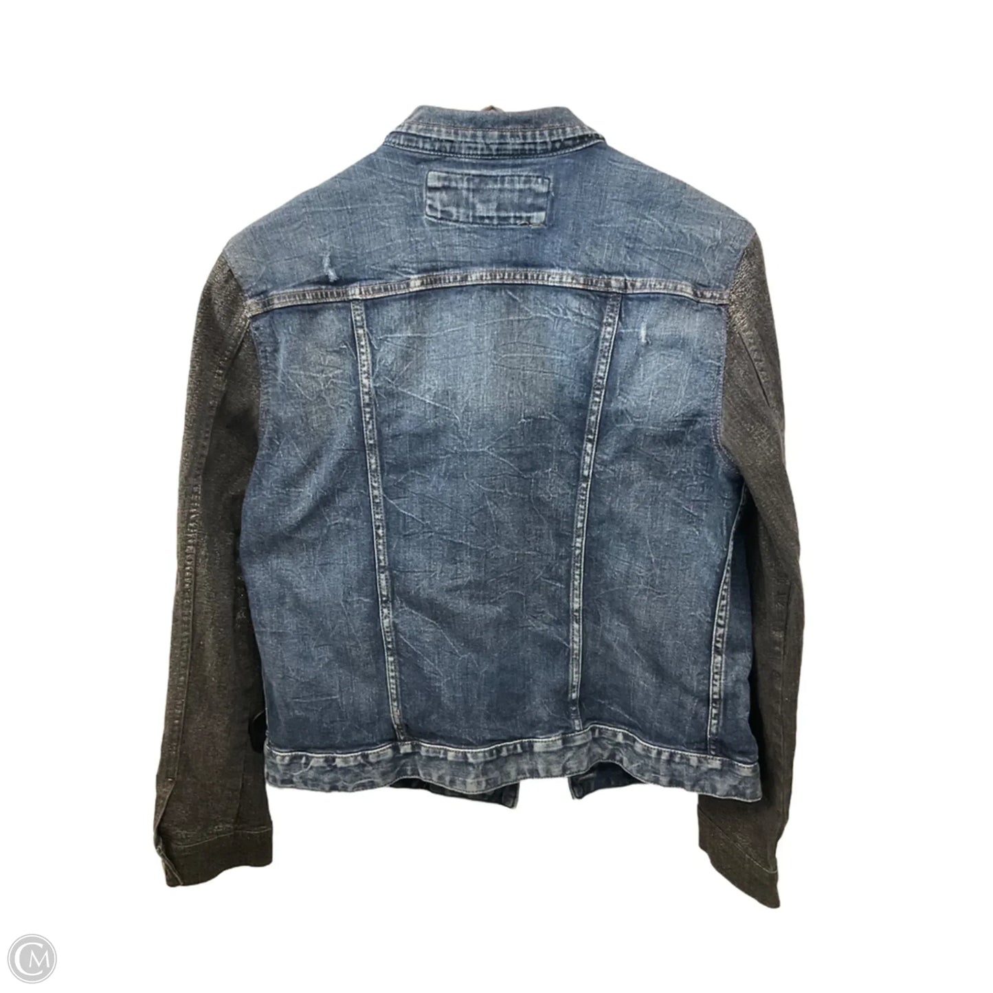 Jacket Denim By Express In Blue Denim, Size: L