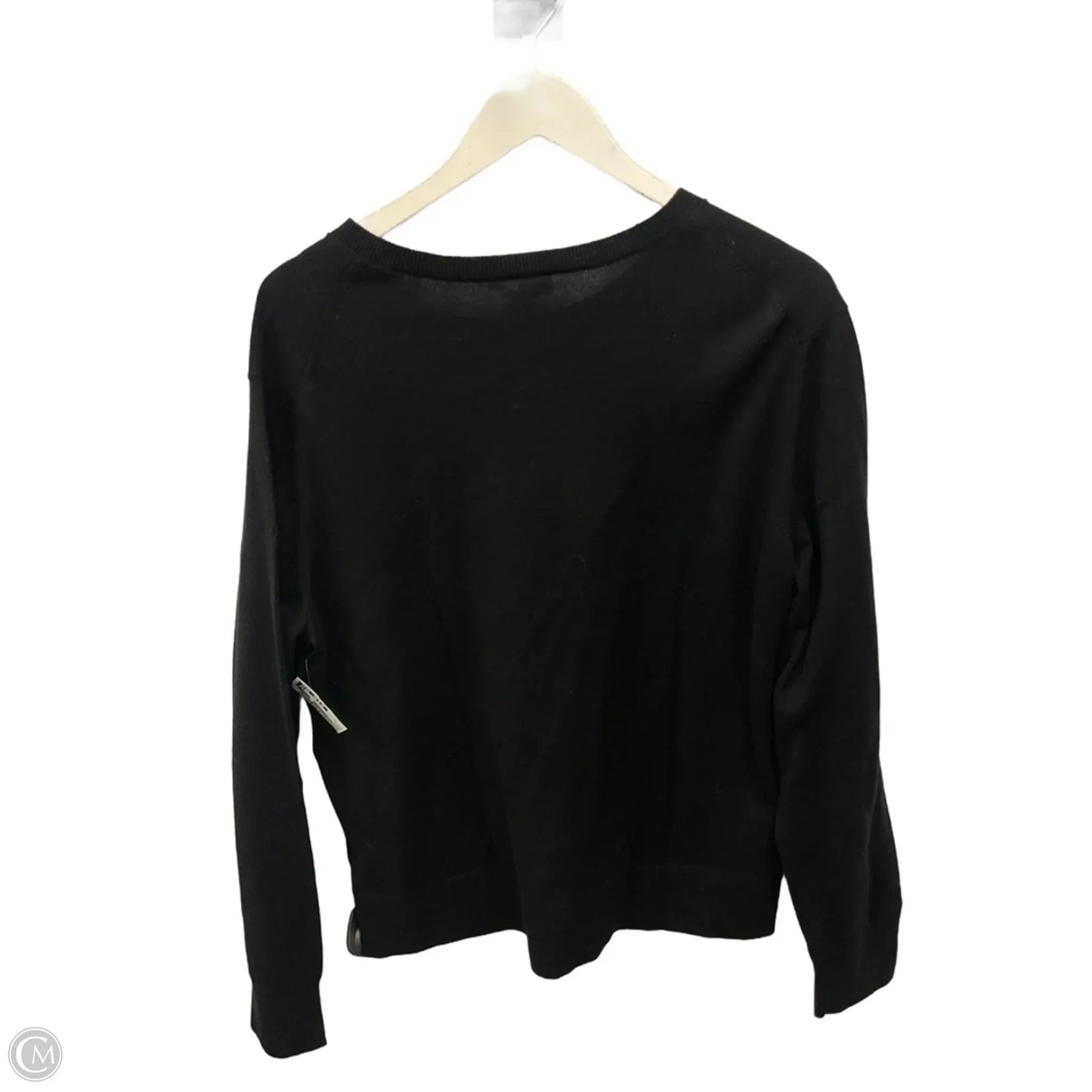 Sweater Cardigan By Gap In Black, Size: Xxl