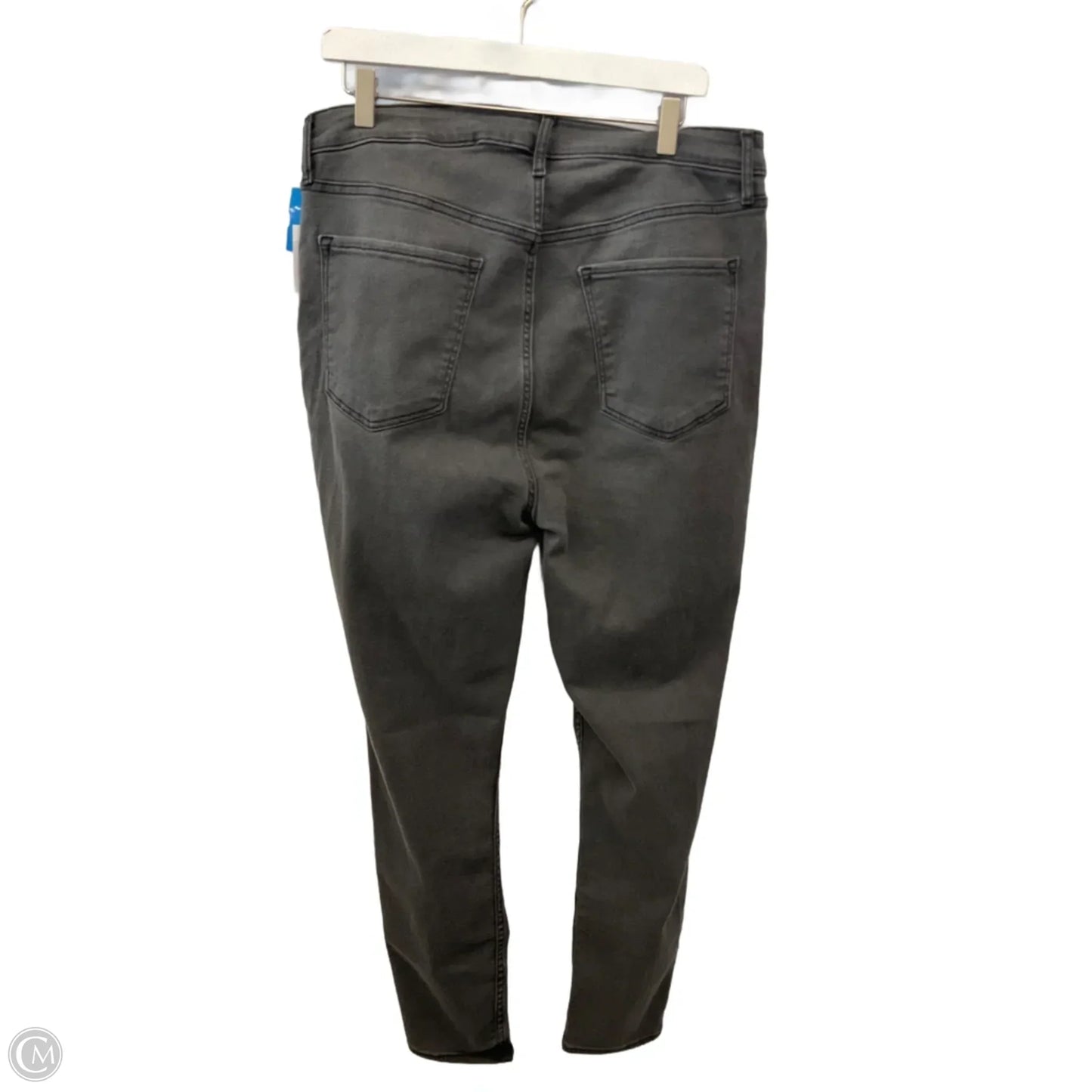 Jeans Skinny By Old Navy In Grey, Size: 18