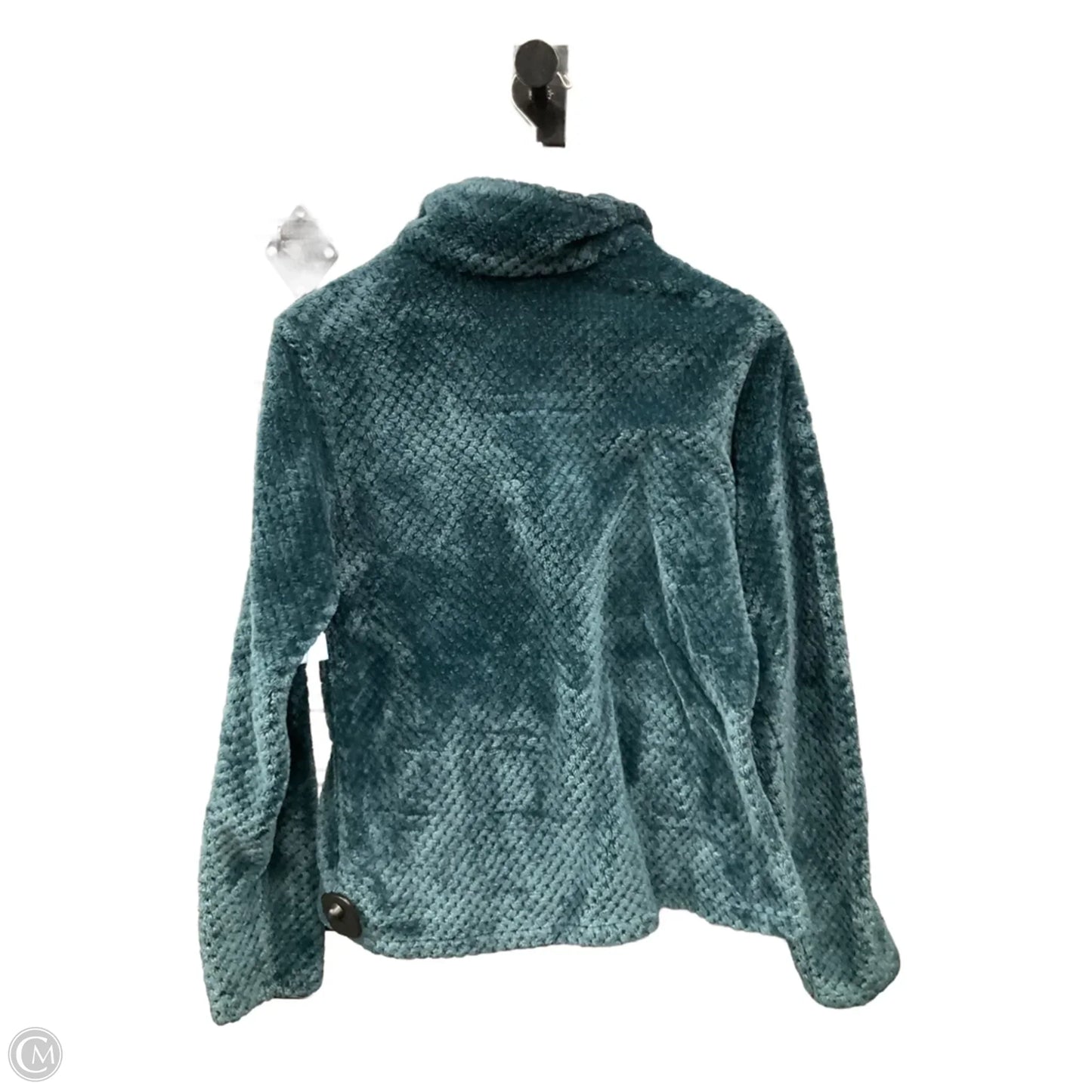 Jacket Fleece By Columbia In Green, Size: M