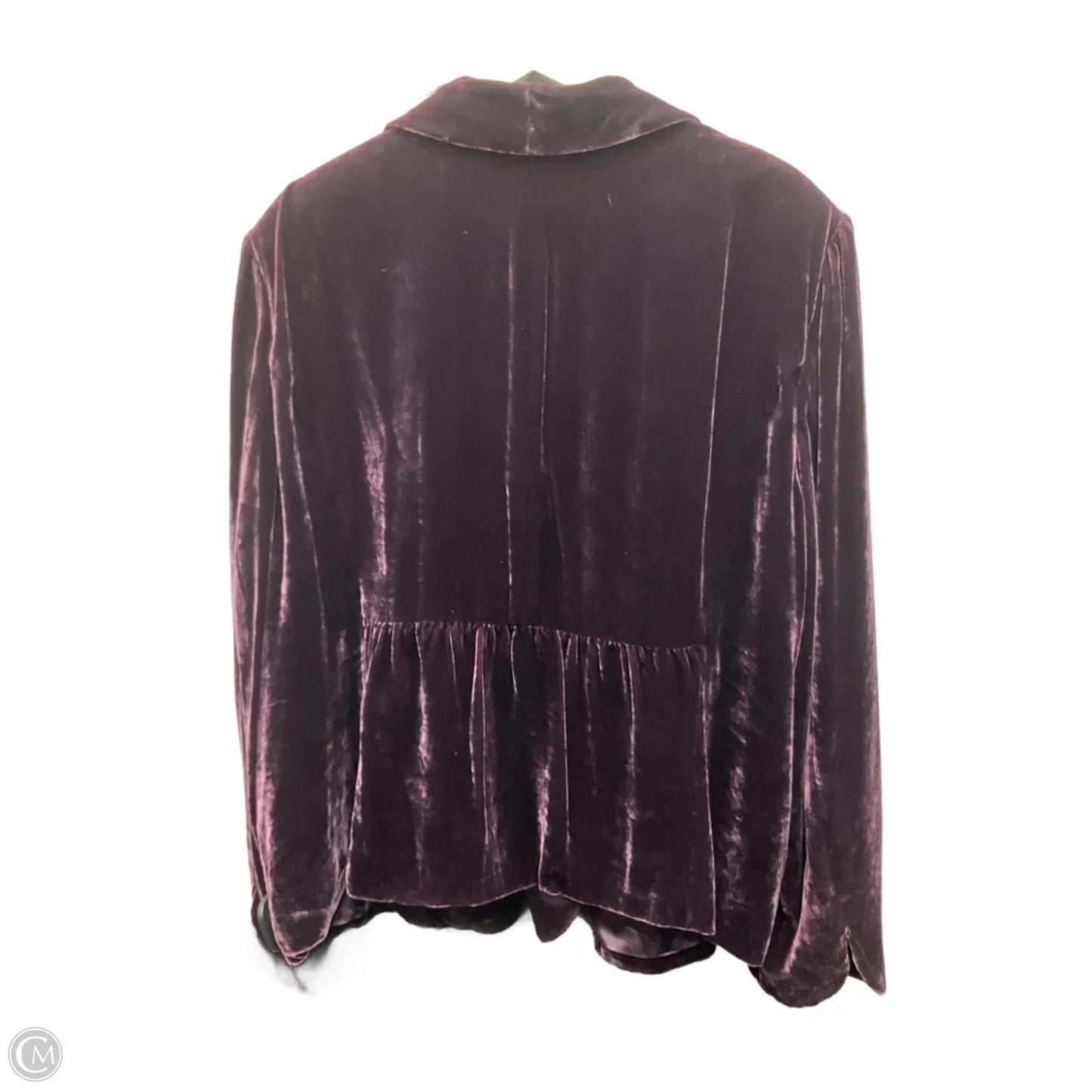 Blazer By Semantiks In Purple, Size: 3x