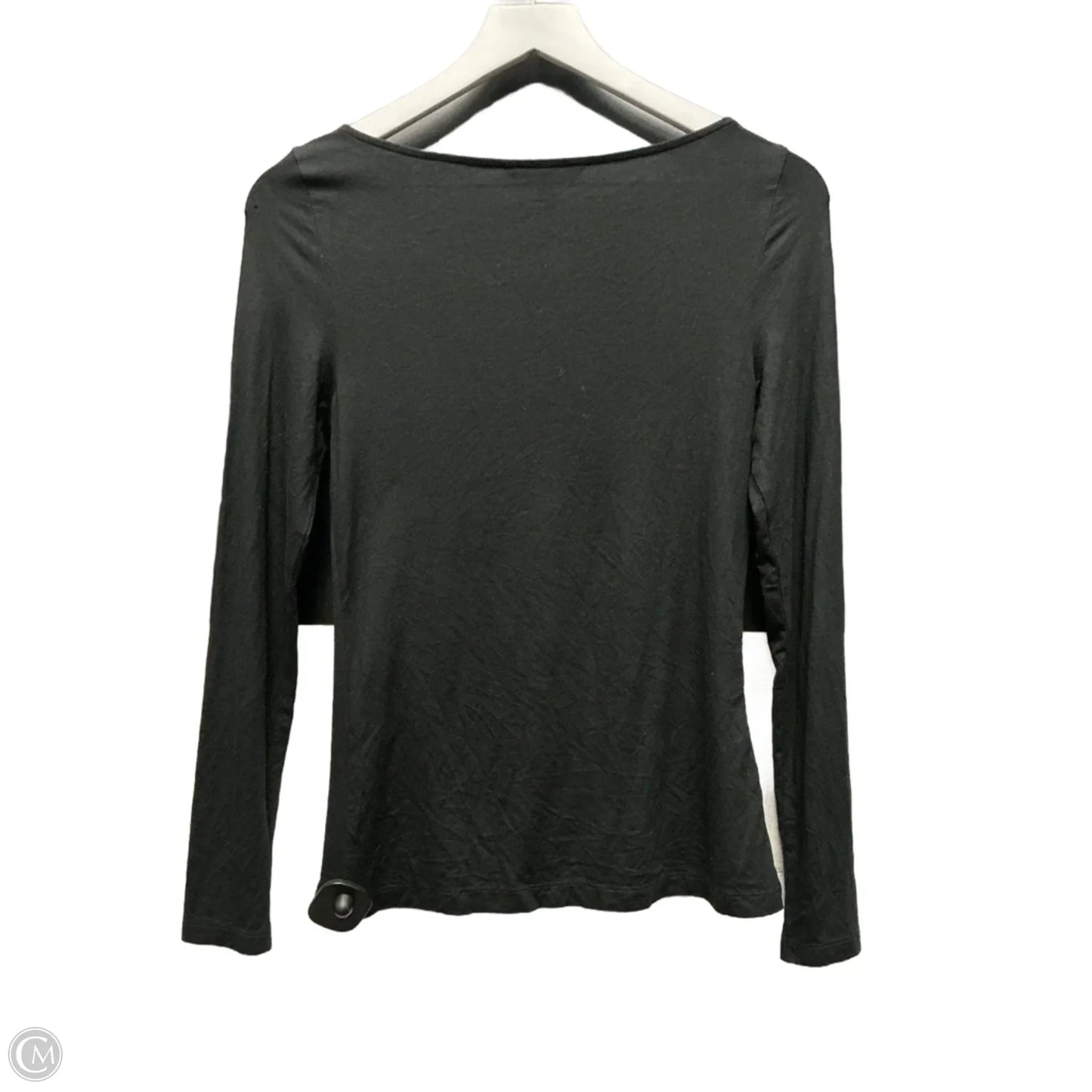 Top Long Sleeve By Banana Republic In Black, Size: Xs