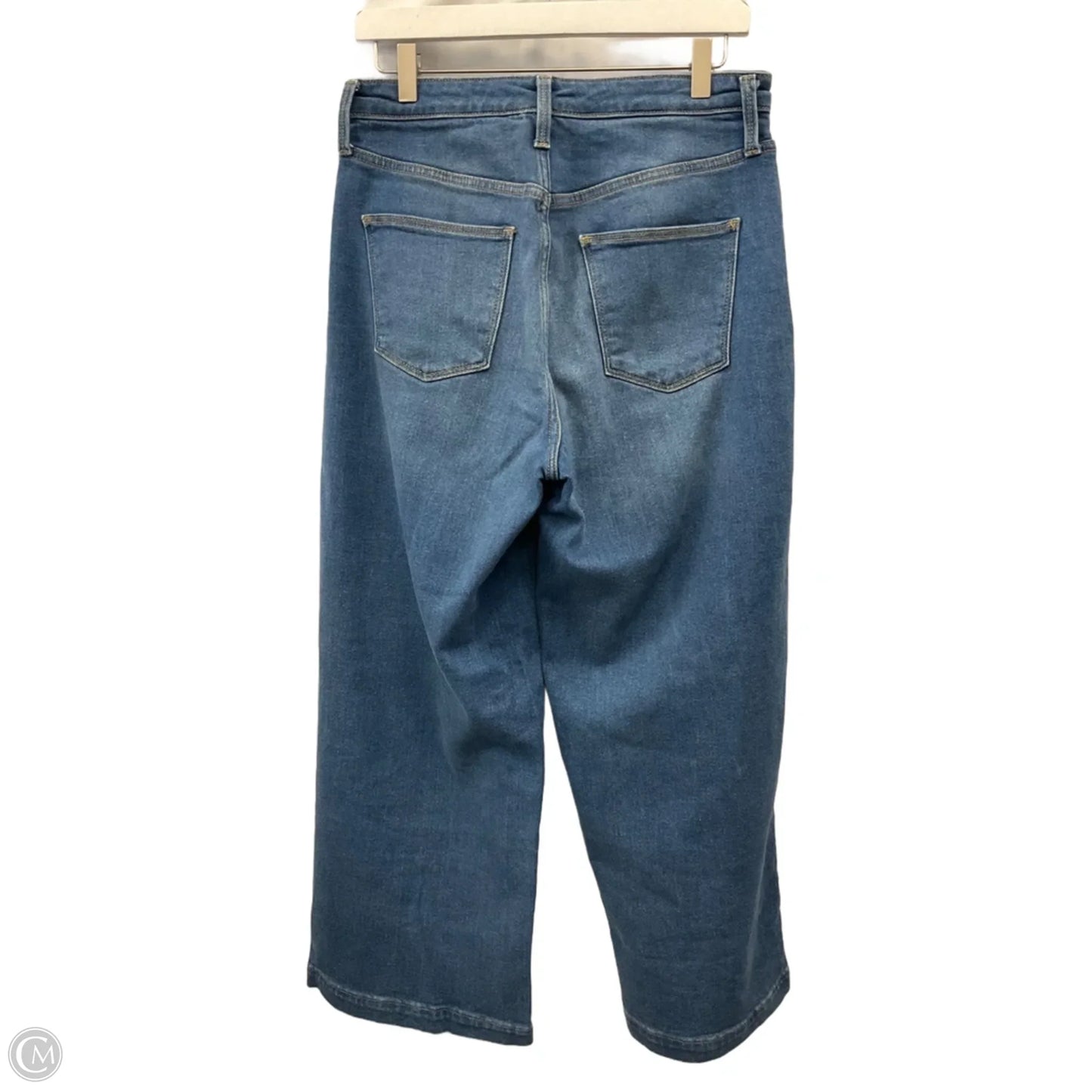 Jeans Wide Leg By Universal Thread In Blue Denim, Size: 8